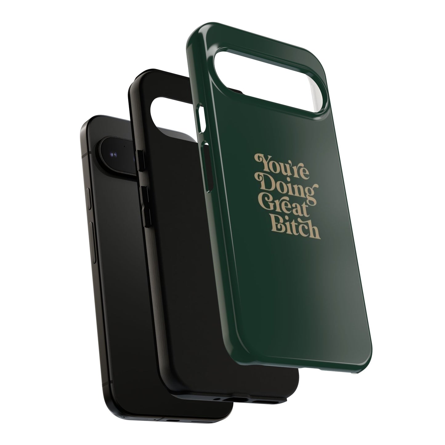 Tough Cases, Encouraging Phone Case, Motivational Phone Cover, Inspirational Phone Protector, Tough Love Phone Case, You're Doing Great