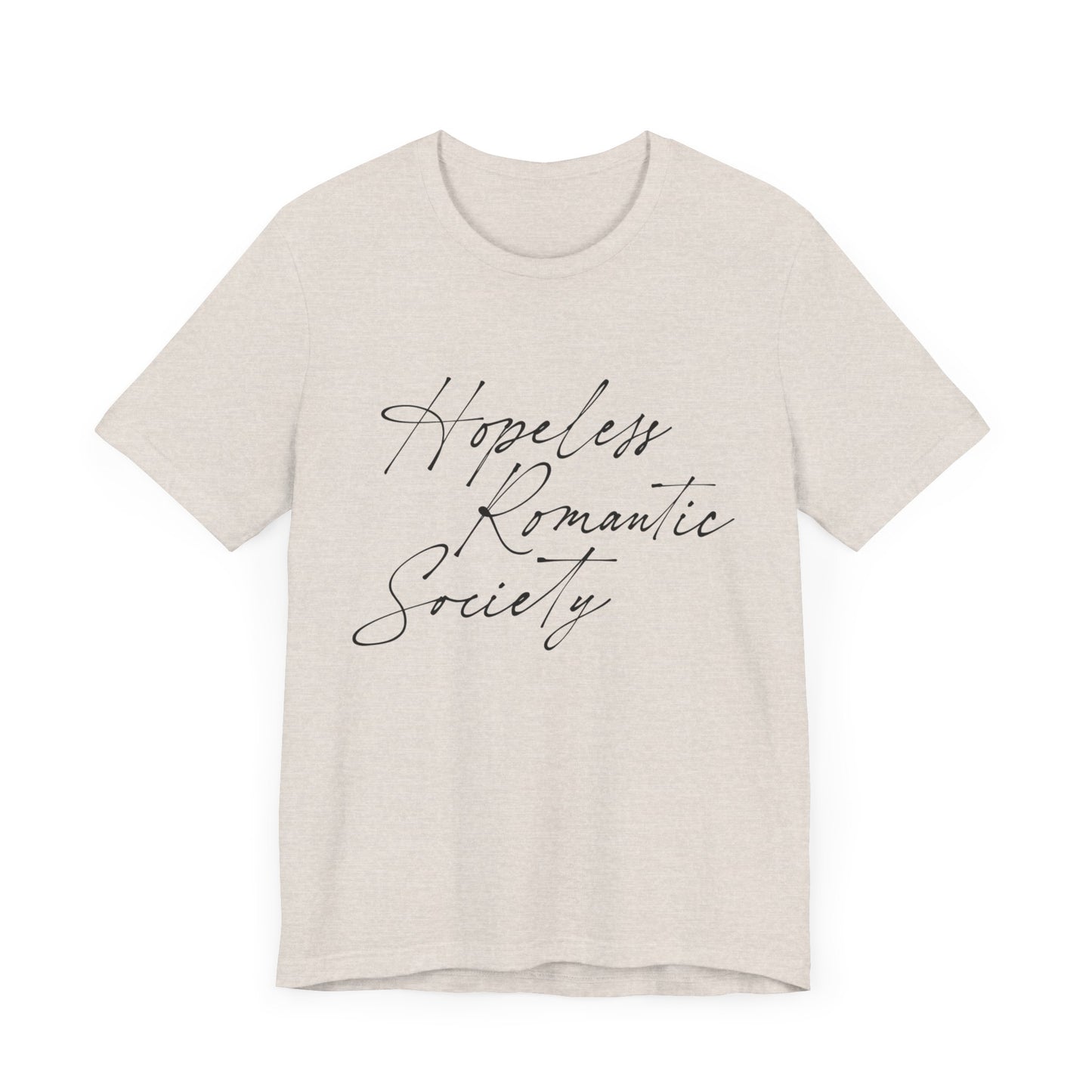 Hopeless Romantic Society T-Shirt, Love Club Tee, Romantic Vibes Shirt, Relationship Goals Top, Valentine's Day Gift
