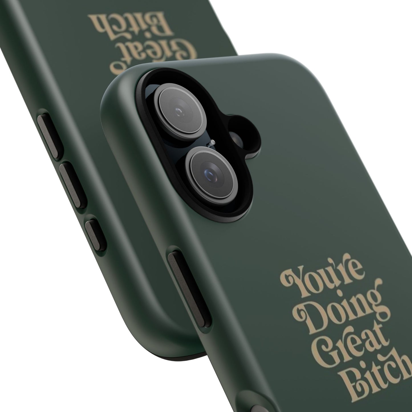 Tough Cases, Encouraging Phone Case, Motivational Phone Cover, Inspirational Phone Protector, Tough Love Phone Case, You're Doing Great