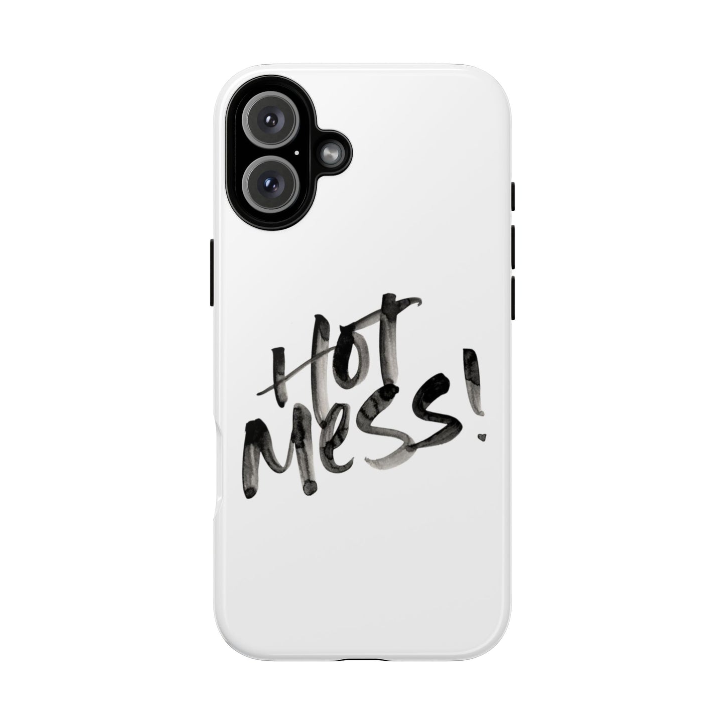 Hot Mess Phone Case, Fun Phone Cover, Gift for Her, Quirky Accessory, Stylish Mobile Case, Trendy Gift Idea
