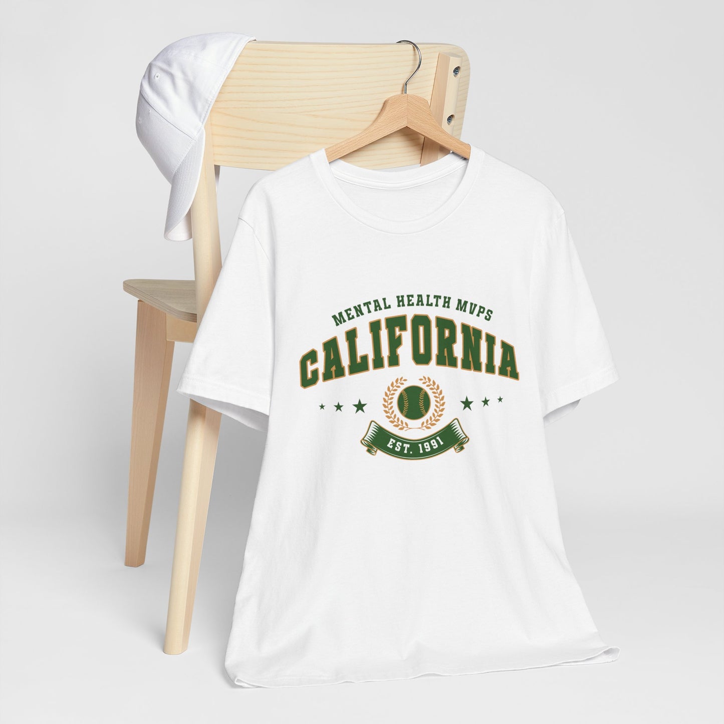 Champion Mental Health in Style – California Mental Health MVPs Unisex Tee! - Its Fine, I Am Fine