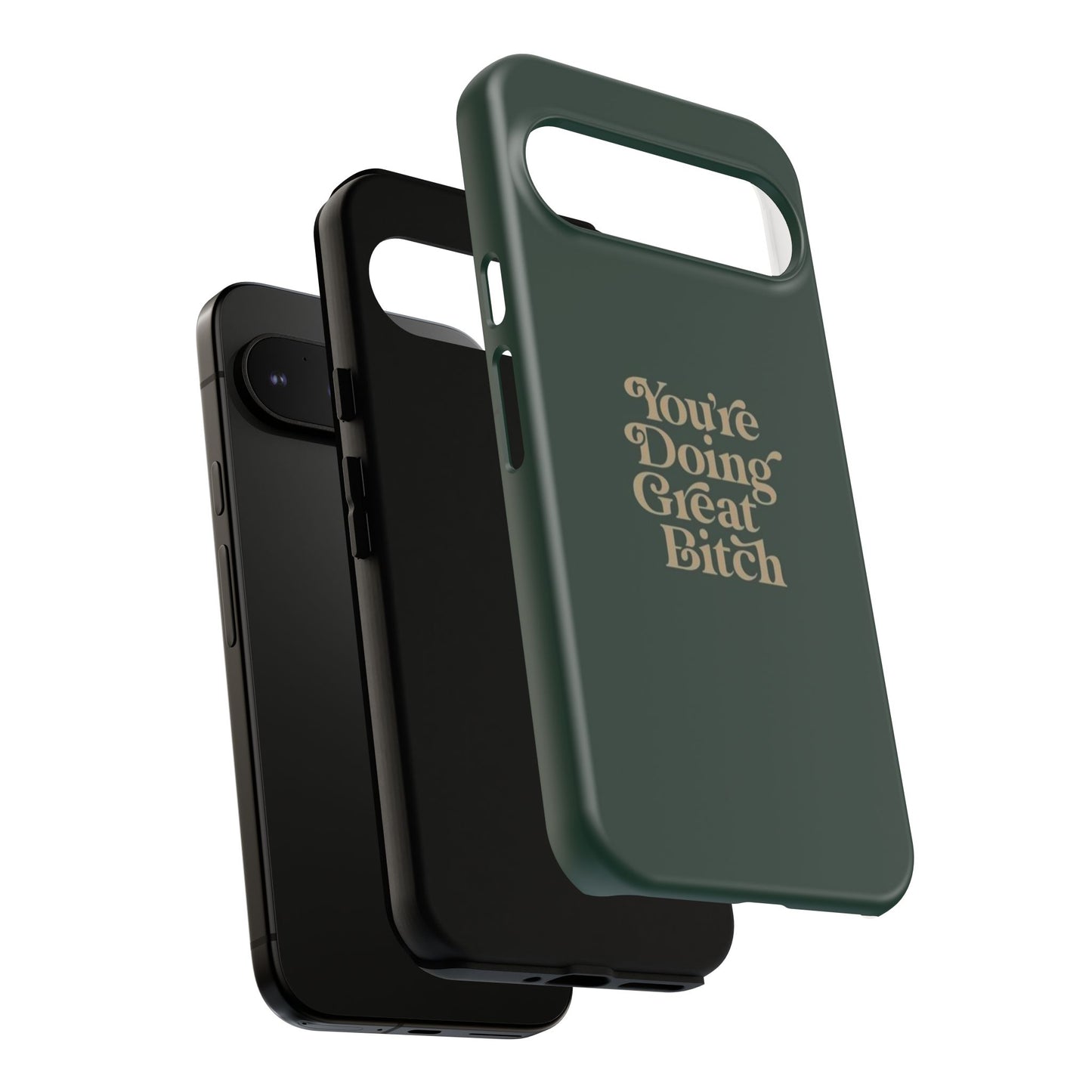 Tough Cases, Encouraging Phone Case, Motivational Phone Cover, Inspirational Phone Protector, Tough Love Phone Case, You're Doing Great