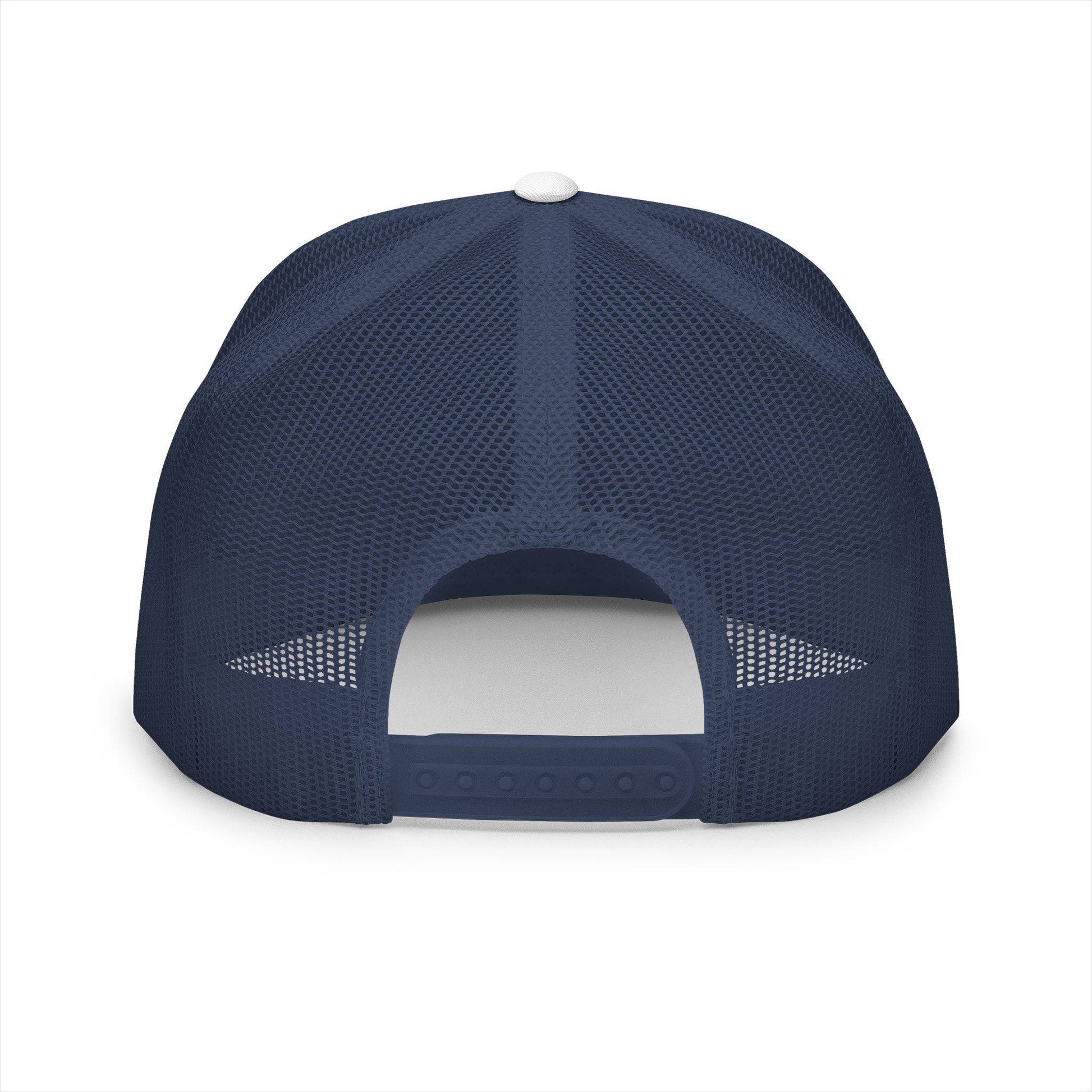I Tell Gay Jokes Because I Am One" – Embroidered 5-Panel Trucker Cap | Bold & Playful Pride Hat - Its Fine, I Am Fine