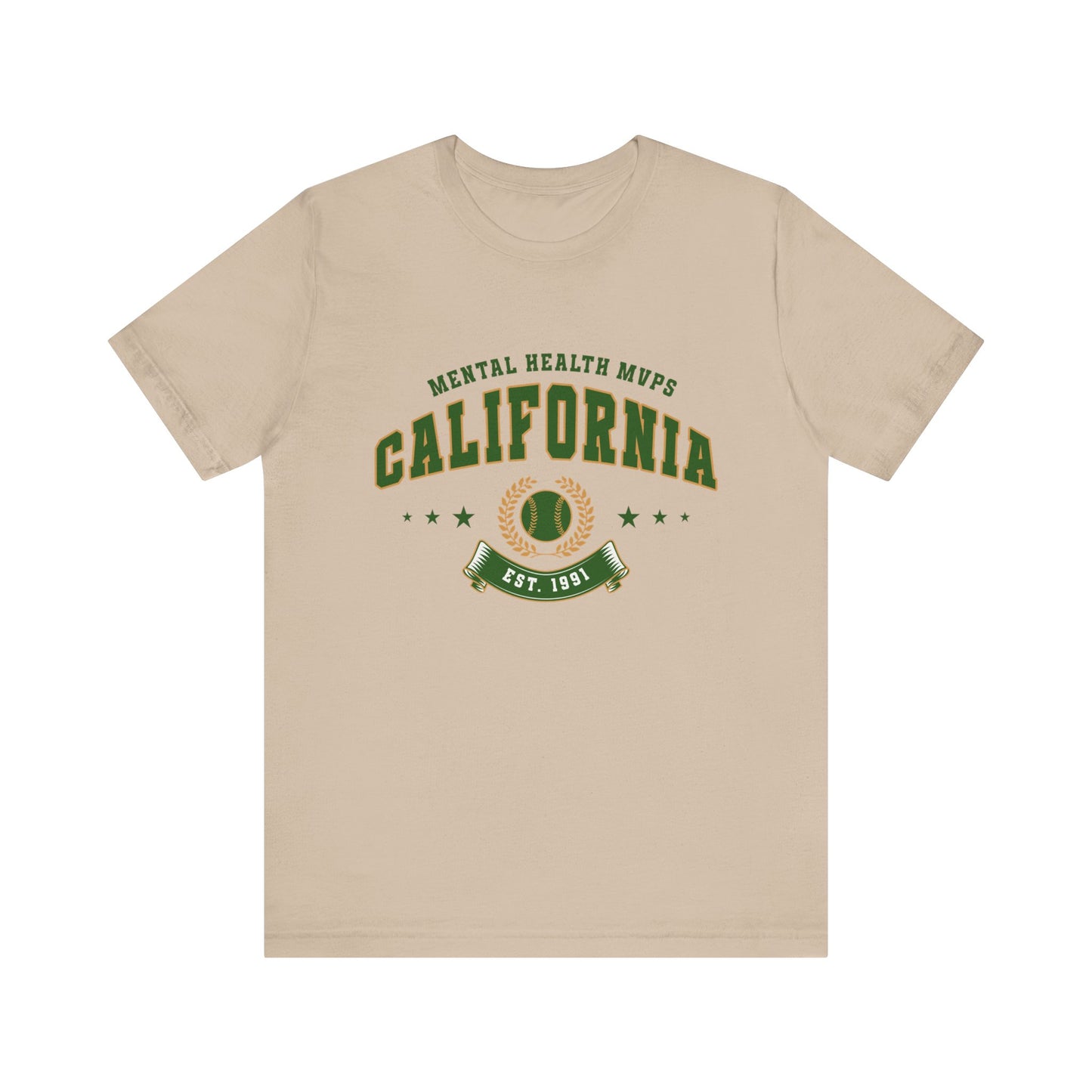 Champion Mental Health in Style – California Mental Health MVPs Unisex Tee!