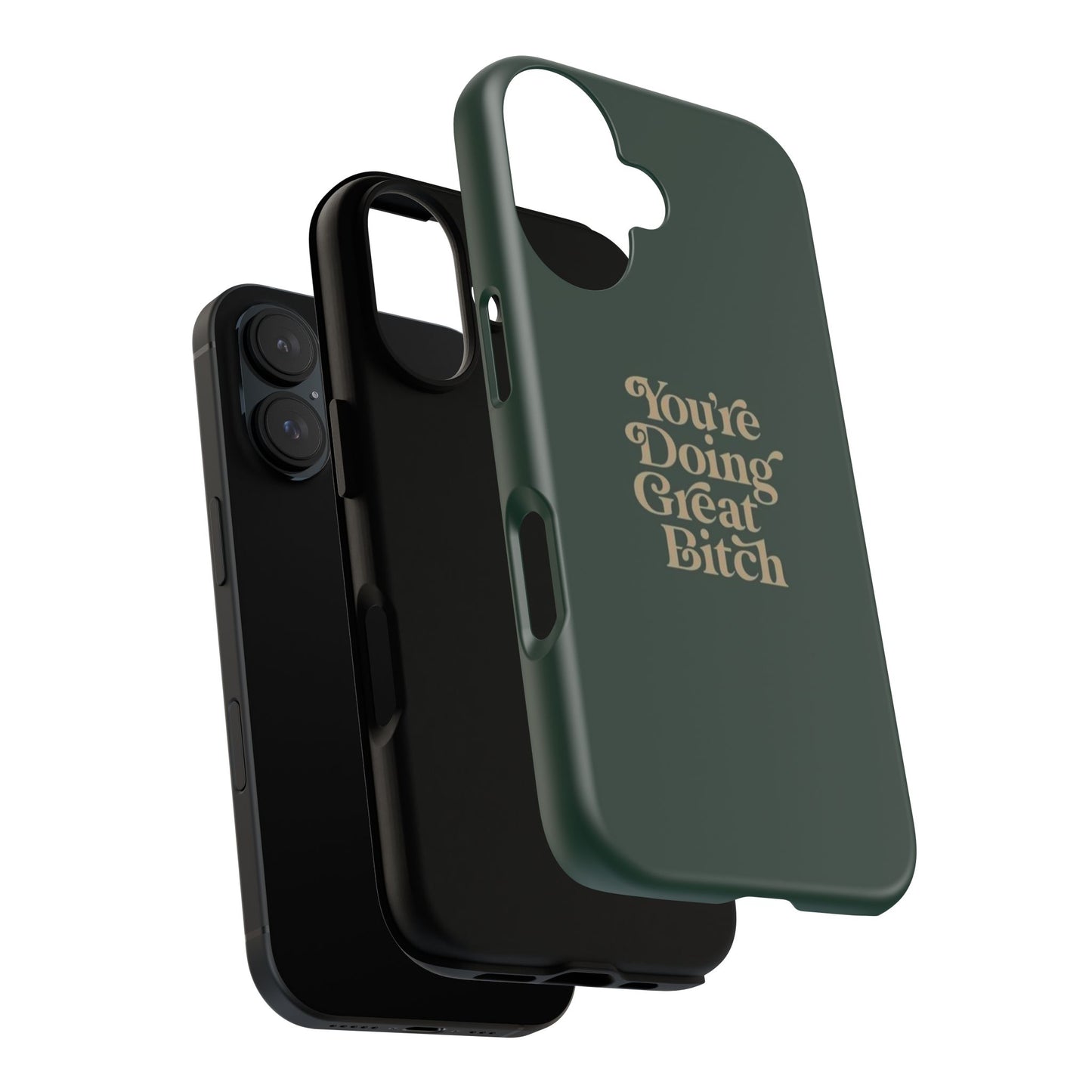 Tough Cases, Encouraging Phone Case, Motivational Phone Cover, Inspirational Phone Protector, Tough Love Phone Case, You're Doing Great