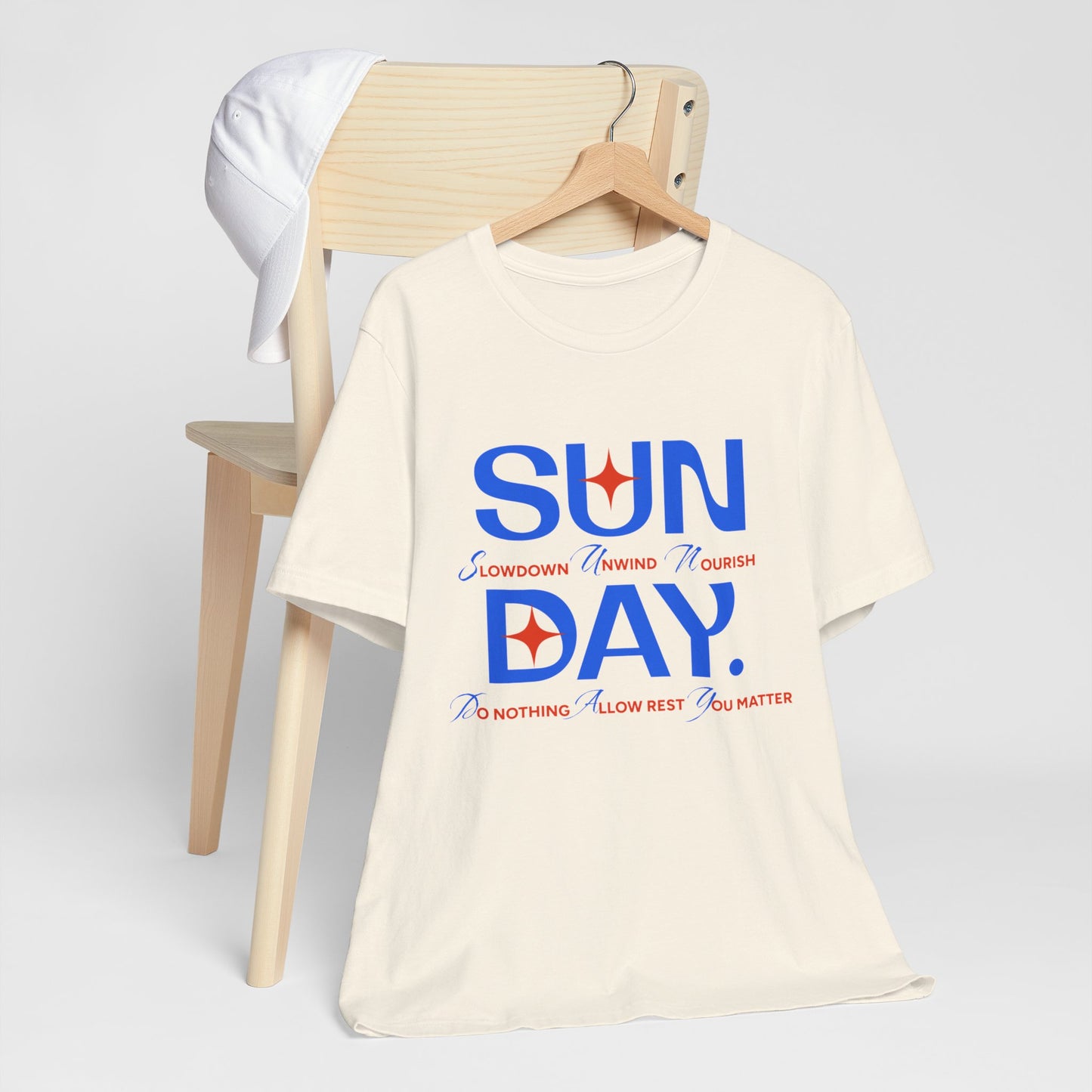 Relaxing Sunday Unisex Tee – The Ultimate Comfort & Motivation - Its Fine, I Am Fine
