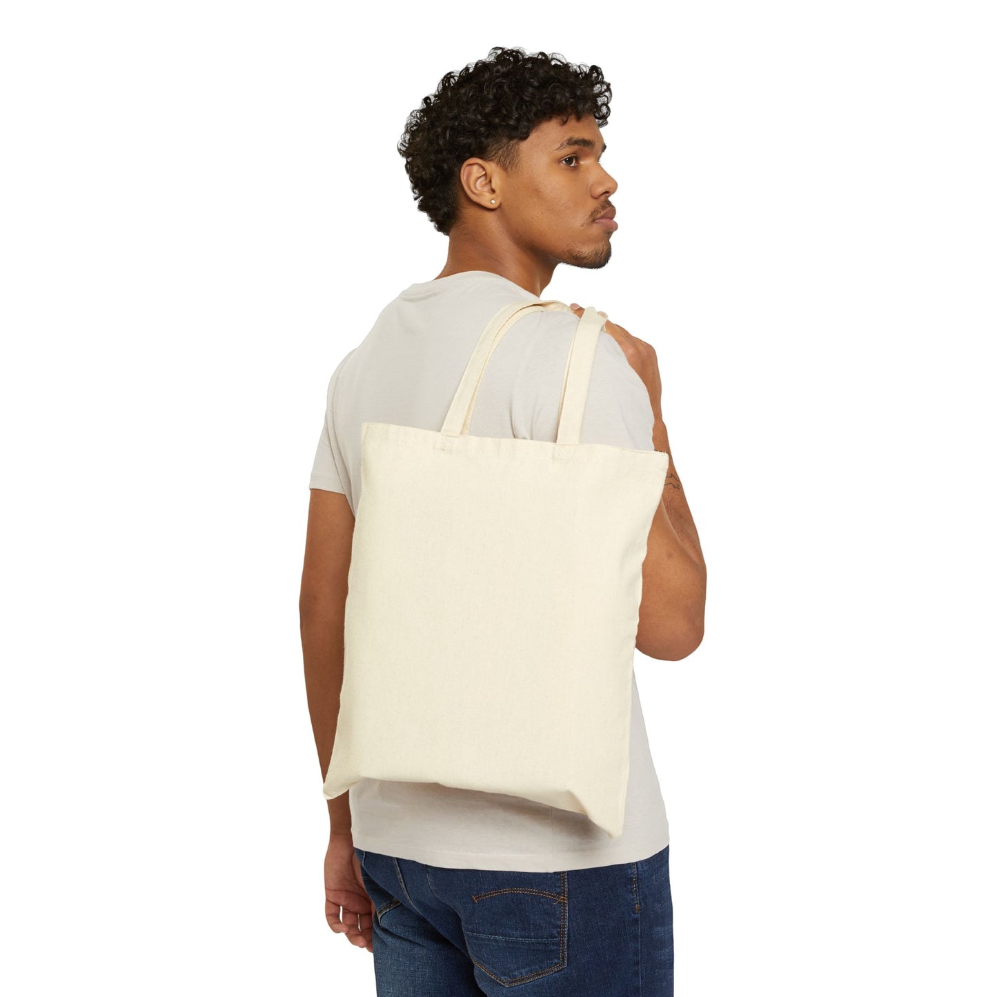 Anxiety Cotton Canvas Tote Bag