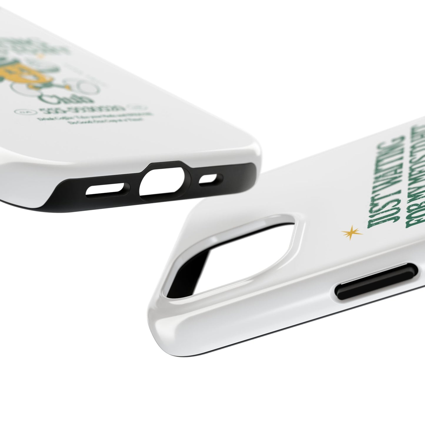 Waiting for the Meds Tough Phone Cases