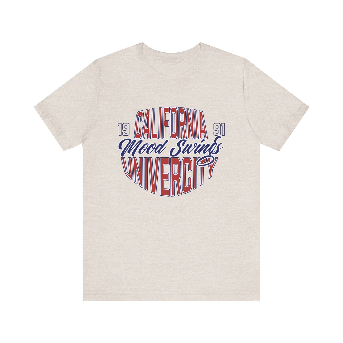 California Mood University Unisex Short Sleeve Tee