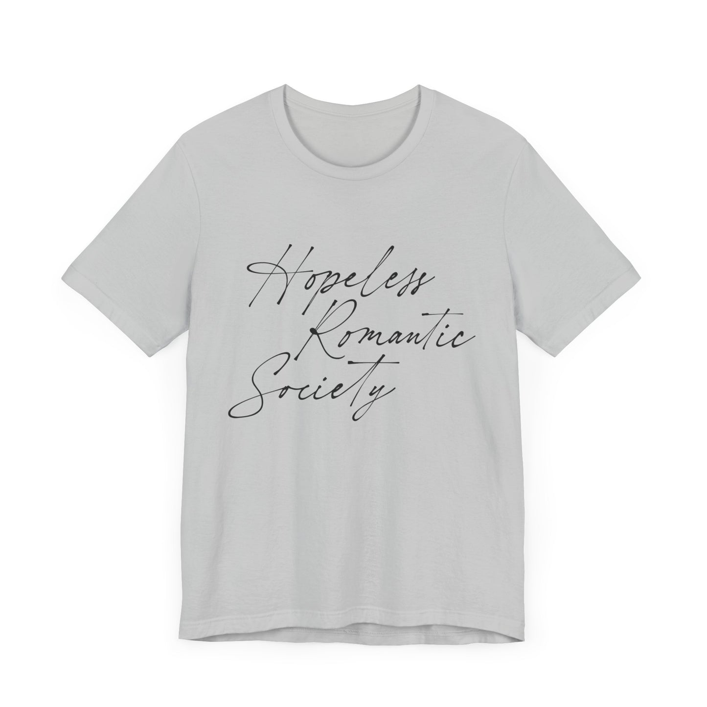 Hopeless Romantic Society T-Shirt, Love Club Tee, Romantic Vibes Shirt, Relationship Goals Top, Valentine's Day Gift