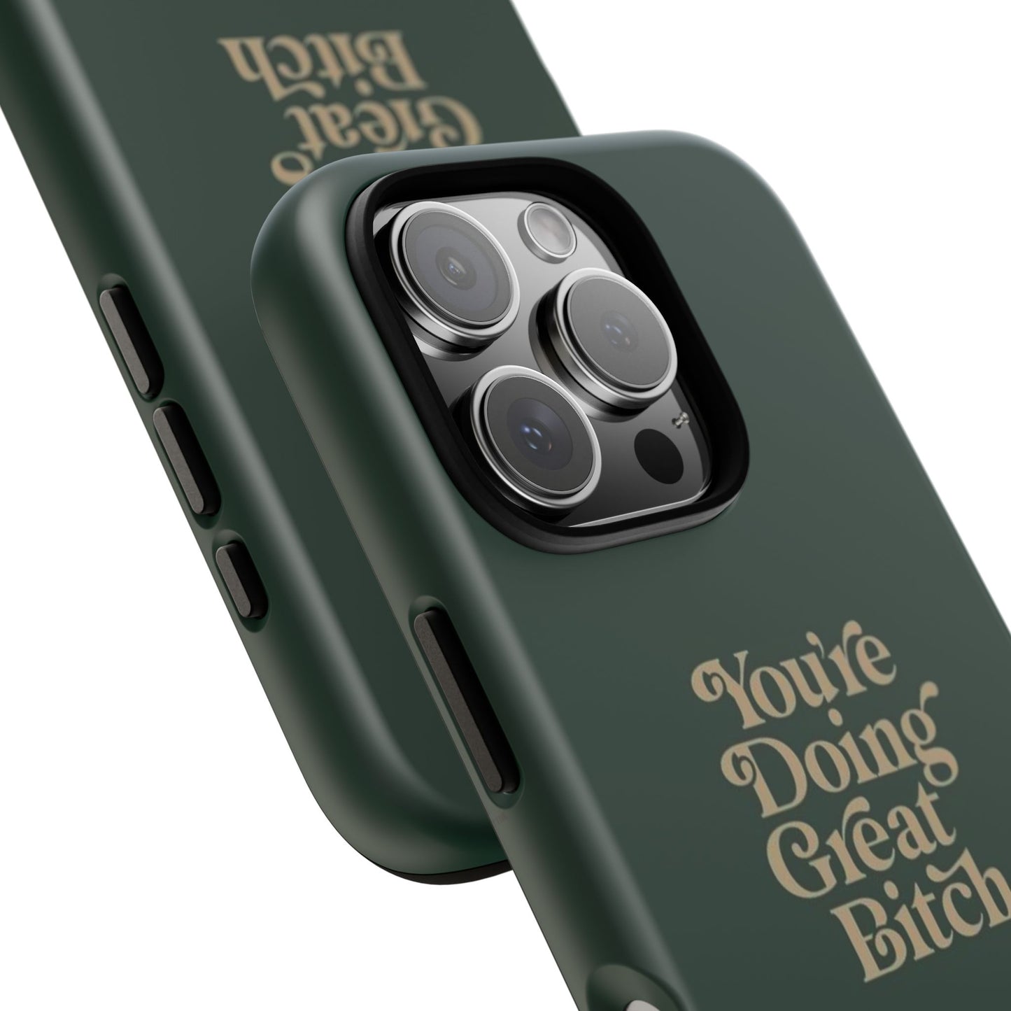 Tough Cases, Encouraging Phone Case, Motivational Phone Cover, Inspirational Phone Protector, Tough Love Phone Case, You're Doing Great