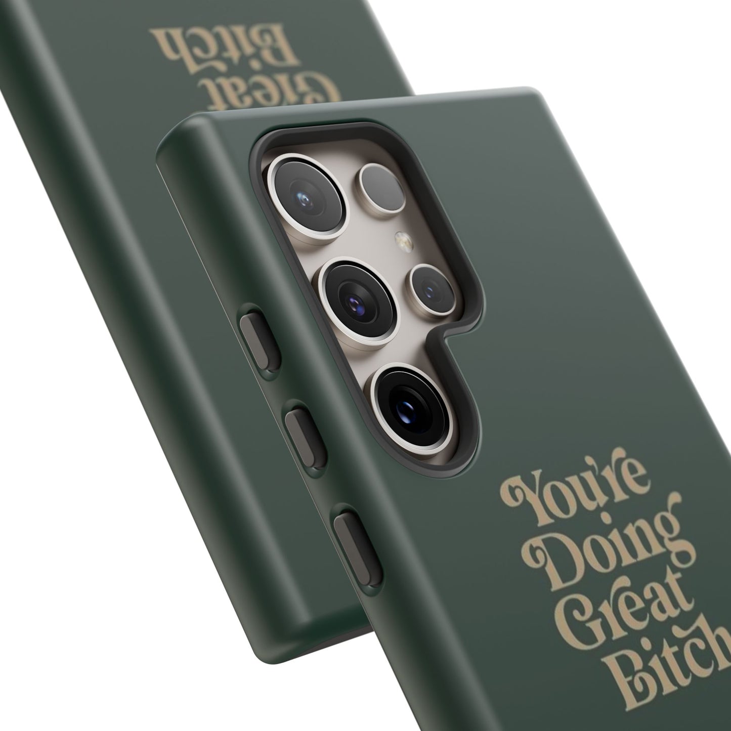 Tough Cases, Encouraging Phone Case, Motivational Phone Cover, Inspirational Phone Protector, Tough Love Phone Case, You're Doing Great