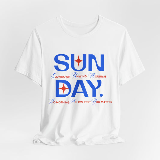 Relaxing Sunday Unisex Tee – The Ultimate Comfort & Motivation - Its Fine, I Am Fine