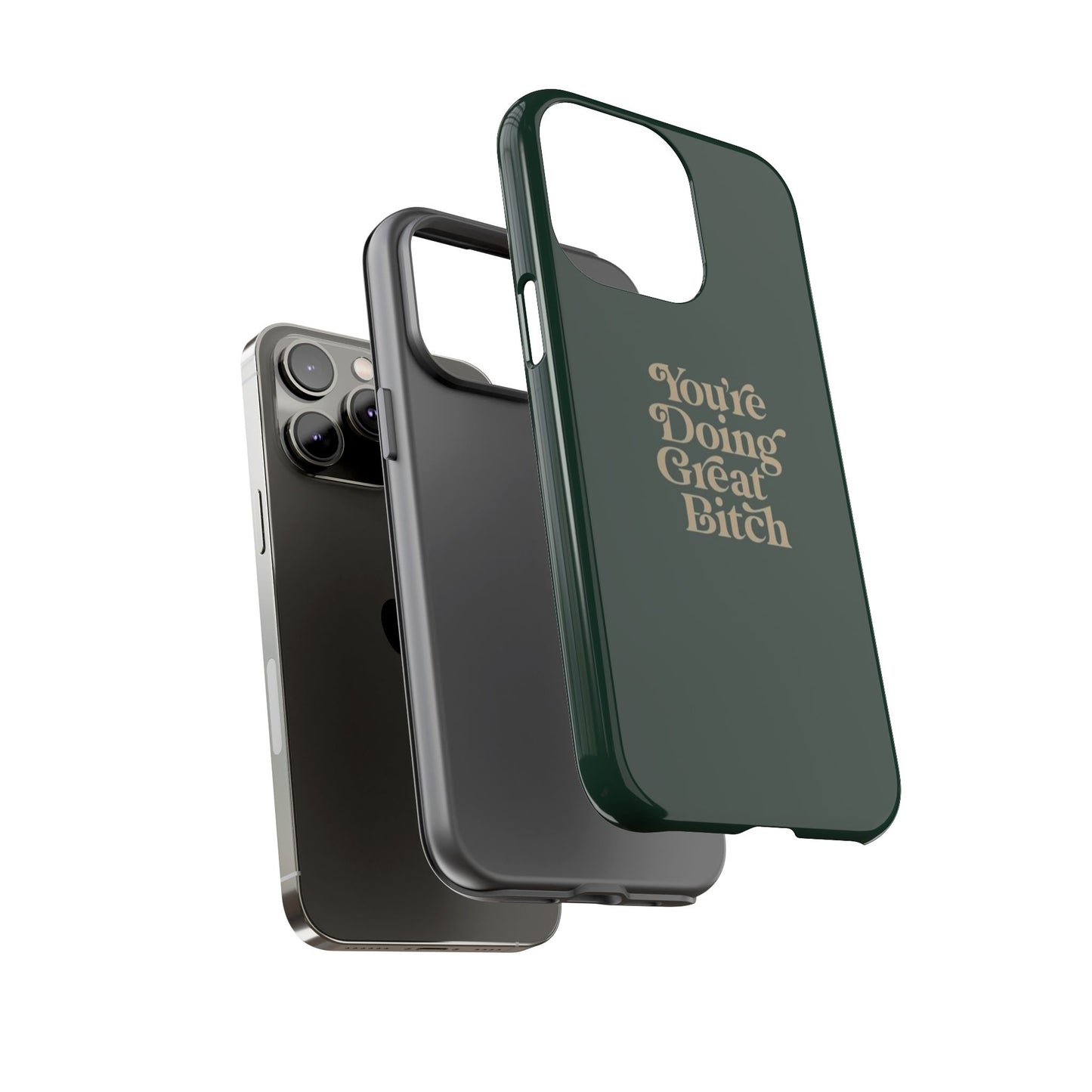 Tough Cases, Encouraging Phone Case, Motivational Phone Cover, Inspirational Phone Protector, Tough Love Phone Case, You're Doing Great