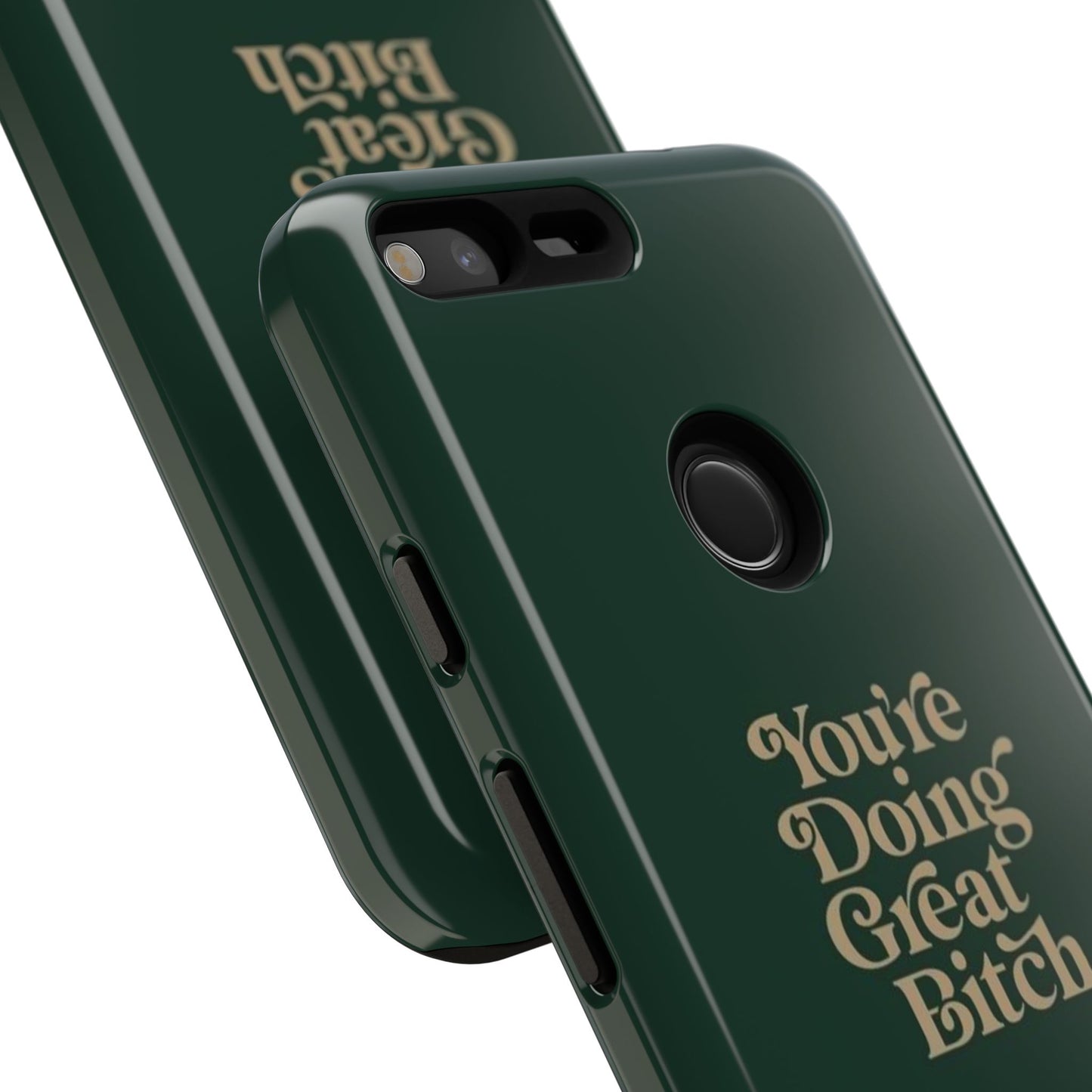 Tough Cases, Encouraging Phone Case, Motivational Phone Cover, Inspirational Phone Protector, Tough Love Phone Case, You're Doing Great