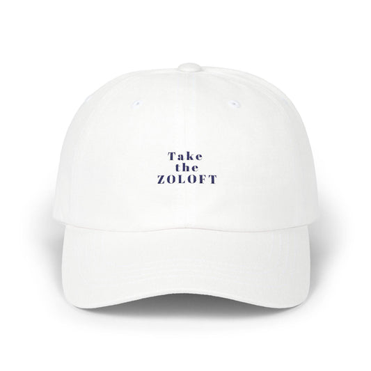 Zoloft Dad Cap, Relaxation Gift, Mental Health Awareness Hat, Casual Outfit, Everyday Wear, Gift for Him, Classic Baseball Cap - Its Fine, I Am Fine