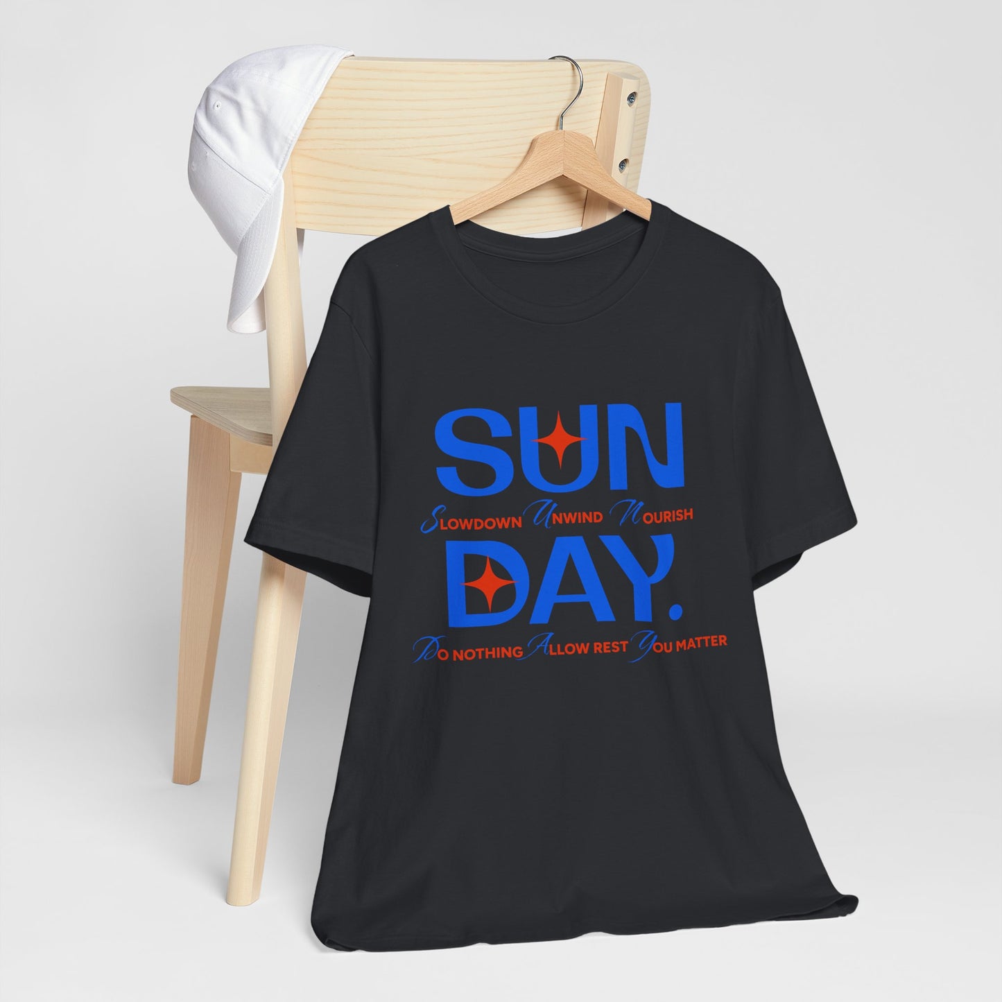 Relaxing Sunday Unisex Tee – The Ultimate Comfort & Motivation - Its Fine, I Am Fine