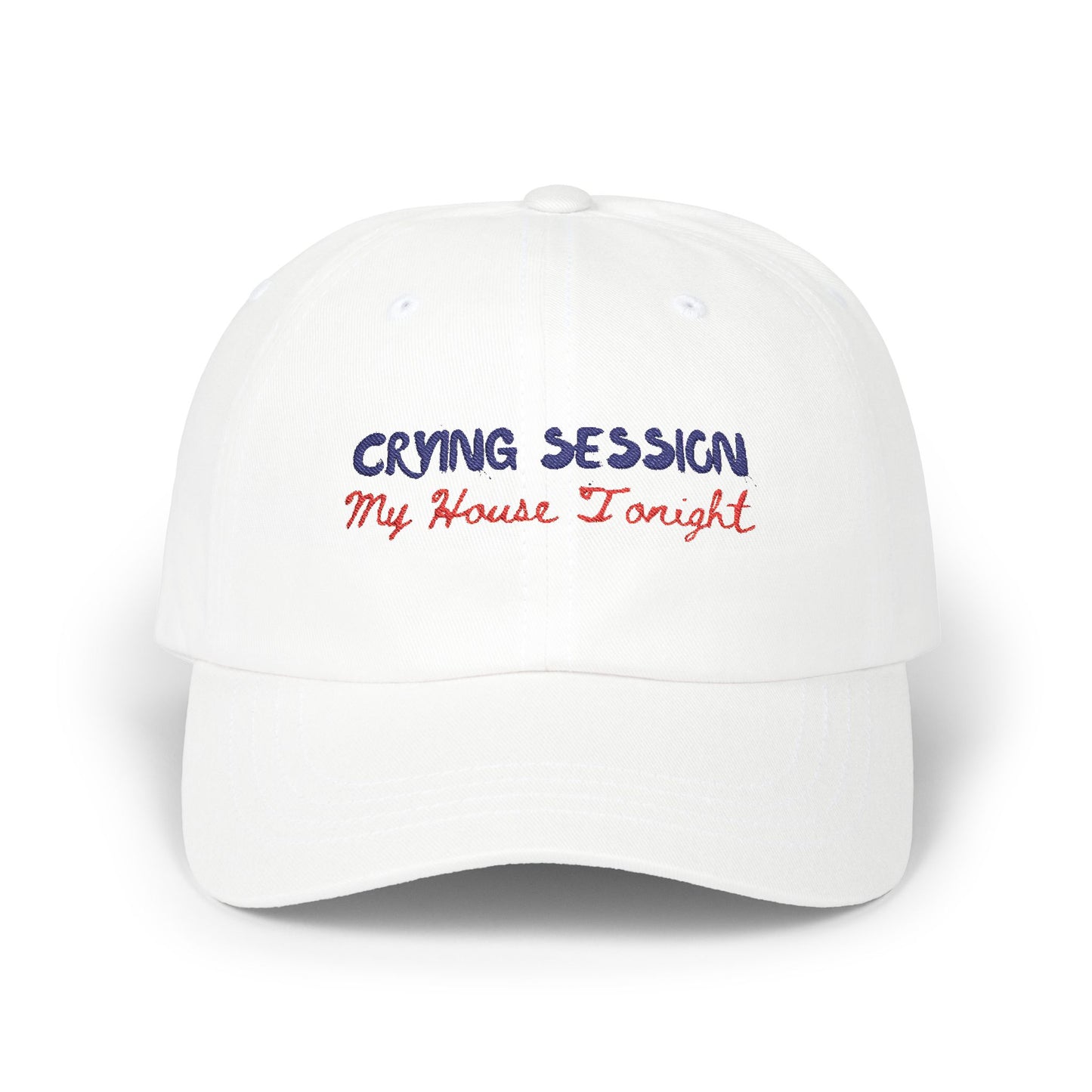 Embroidered Dad Cap - Fun Casual Hat for Summer, Unique Gift for Him, Cool Accessory, Outdoor Festivals, Stylish Summer Cap | Crying
