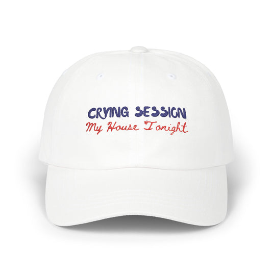 Embroidered Dad Cap - Fun Casual Hat for Summer, Unique Gift for Him, Cool Accessory, Outdoor Festivals, Stylish Summer Cap | Crying