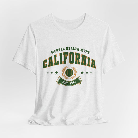 Champion Mental Health in Style – California Mental Health MVPs Unisex Tee! - Its Fine, I Am Fine