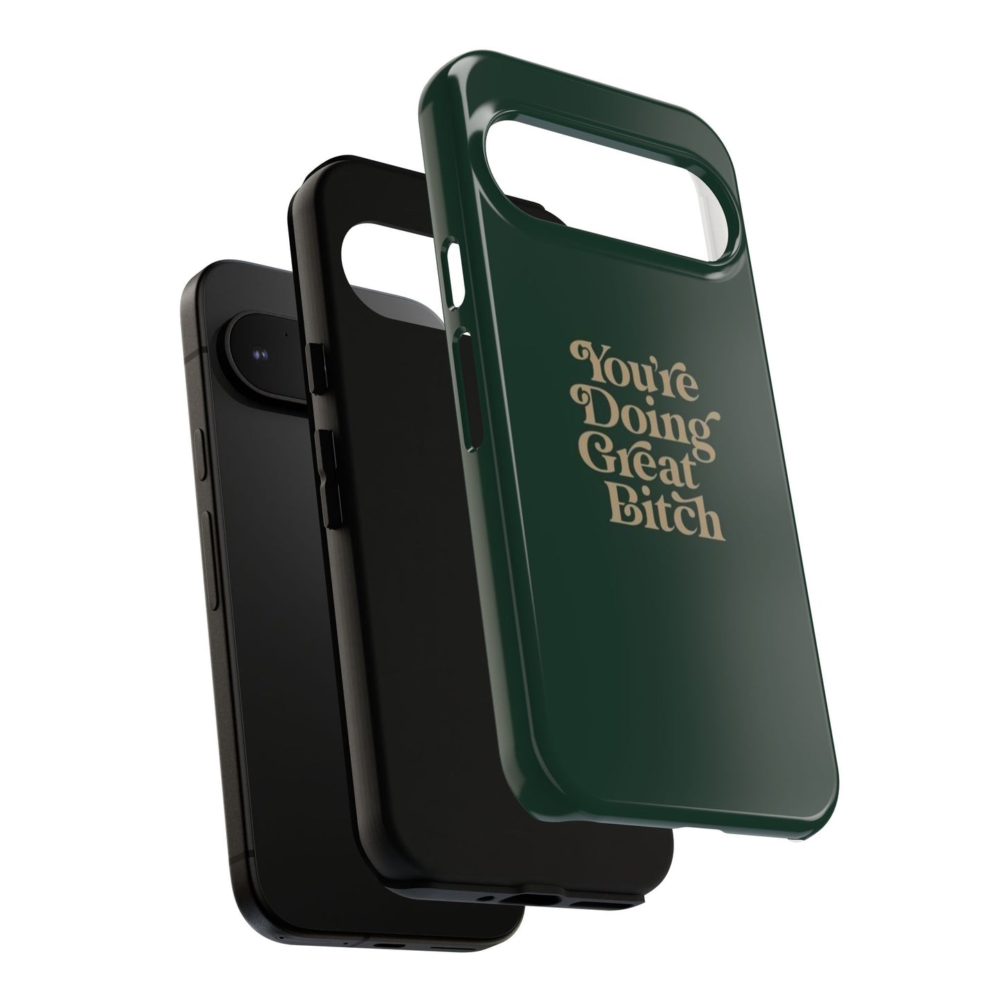Tough Cases, Encouraging Phone Case, Motivational Phone Cover, Inspirational Phone Protector, Tough Love Phone Case, You're Doing Great