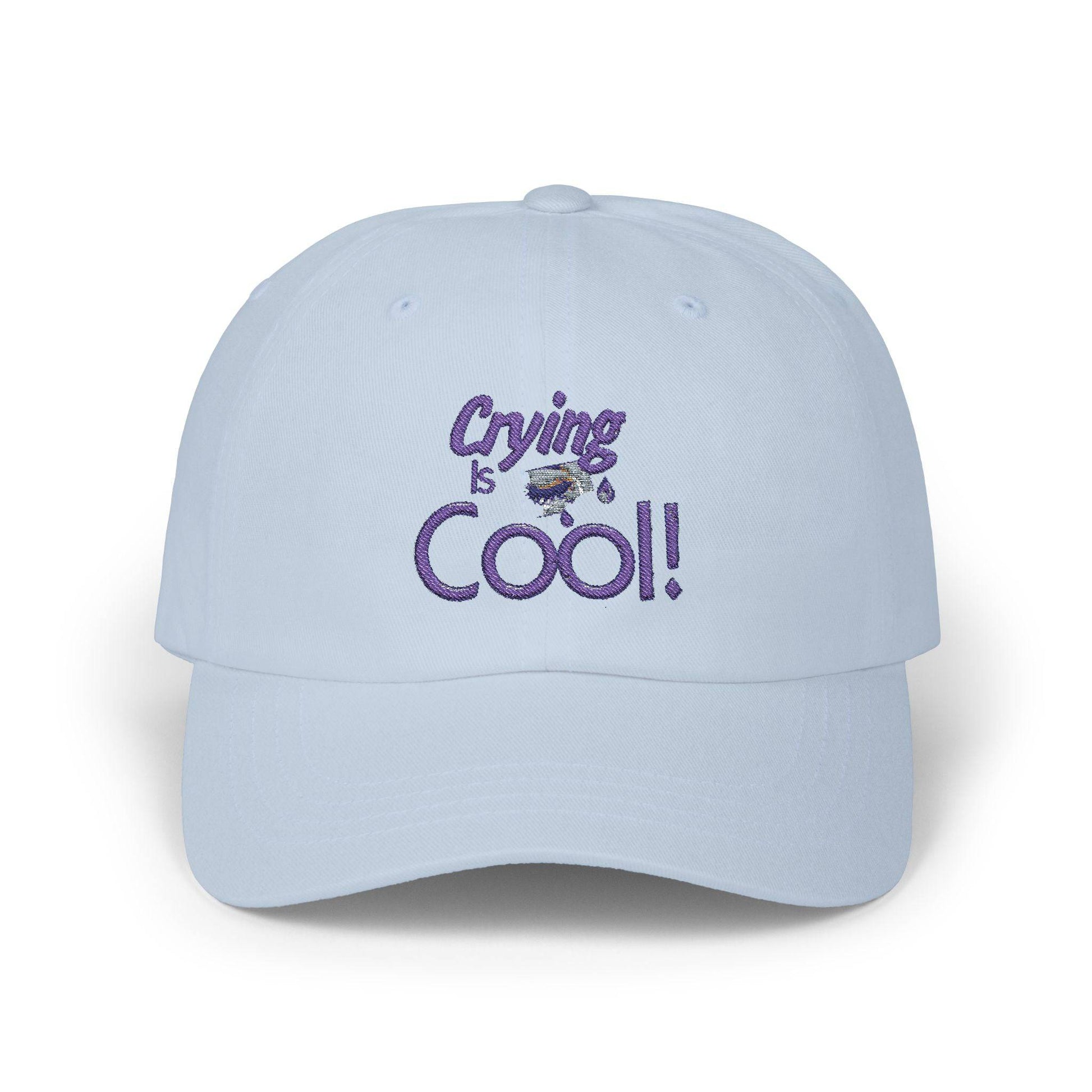 Crying is Cool Dad Cap, Funny Baseball Hat, Gift for Dads, Casual Streetwear, Summer Fashion, Unisex Hats - Its Fine, I Am Fine