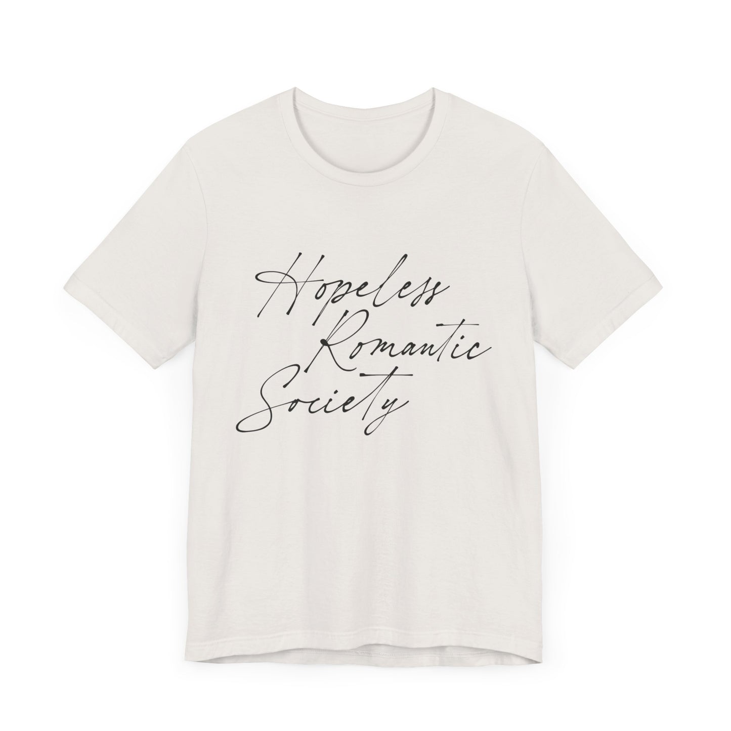 Hopeless Romantic Society T-Shirt, Love Club Tee, Romantic Vibes Shirt, Relationship Goals Top, Valentine's Day Gift