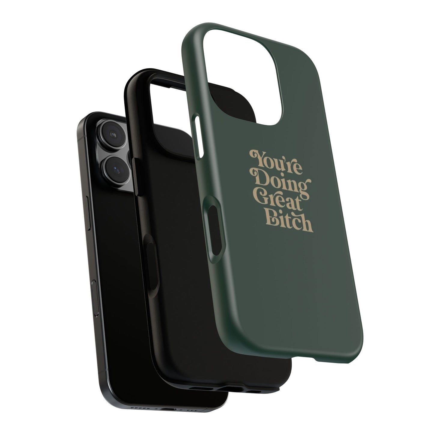 Tough Cases, Encouraging Phone Case, Motivational Phone Cover, Inspirational Phone Protector, Tough Love Phone Case, You're Doing Great