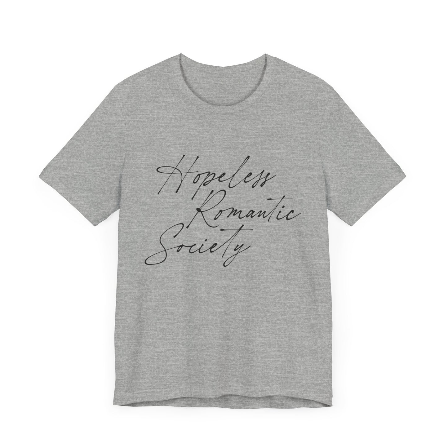 Hopeless Romantic Society T-Shirt, Love Club Tee, Romantic Vibes Shirt, Relationship Goals Top, Valentine's Day Gift