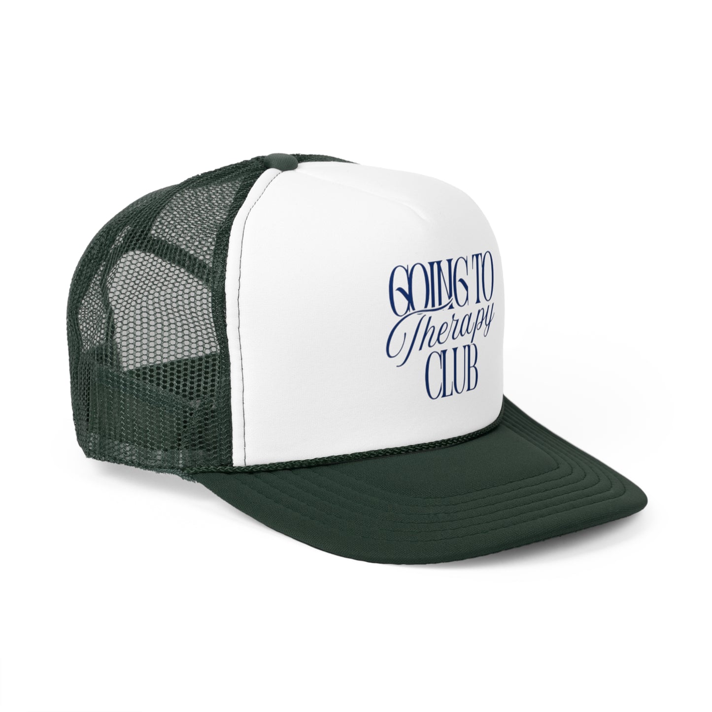 Therapy Club Trucker Cap - Support Mental Health Awareness
