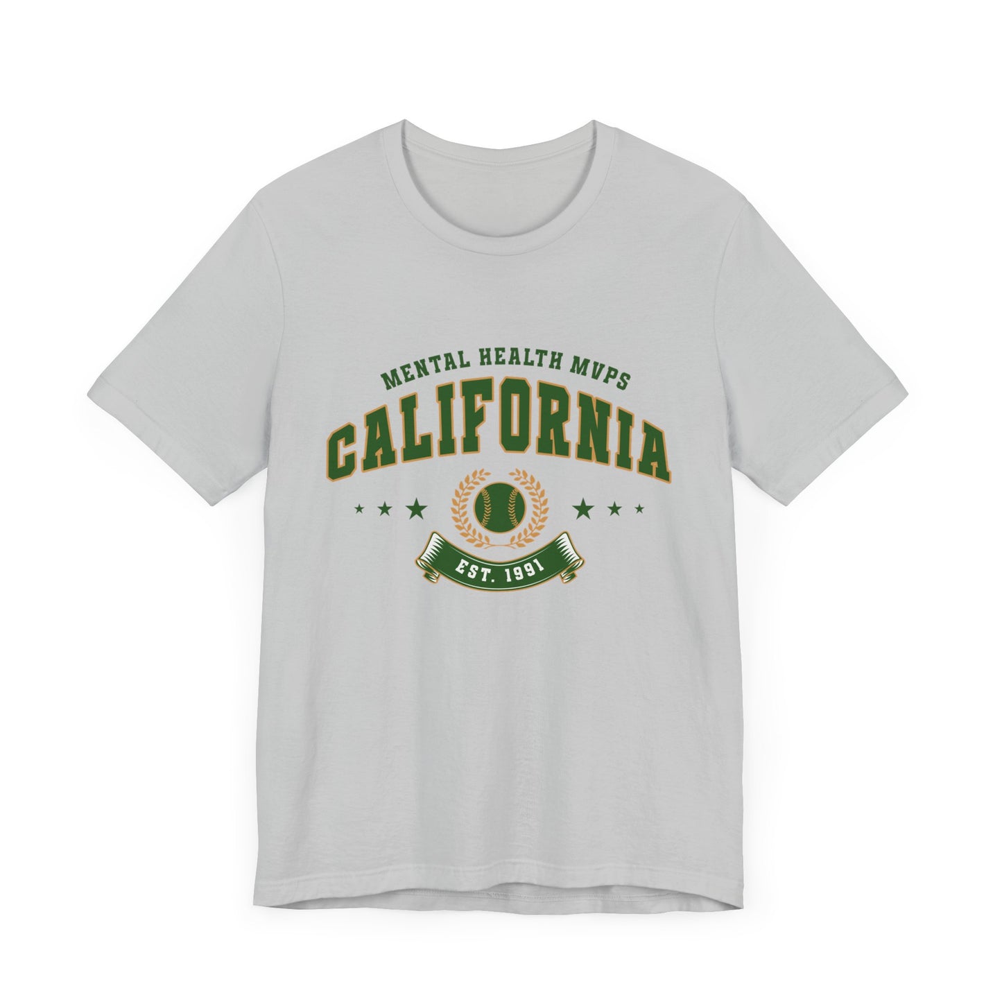 Champion Mental Health in Style – California Mental Health MVPs Unisex Tee!