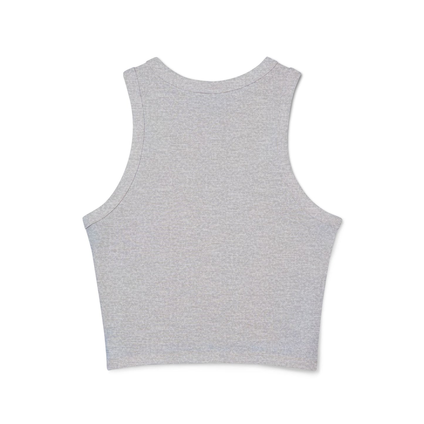 Cute & Sassy ‘Go Away’ Graphic Racer Tank Top for Women - Its Fine, I Am Fine