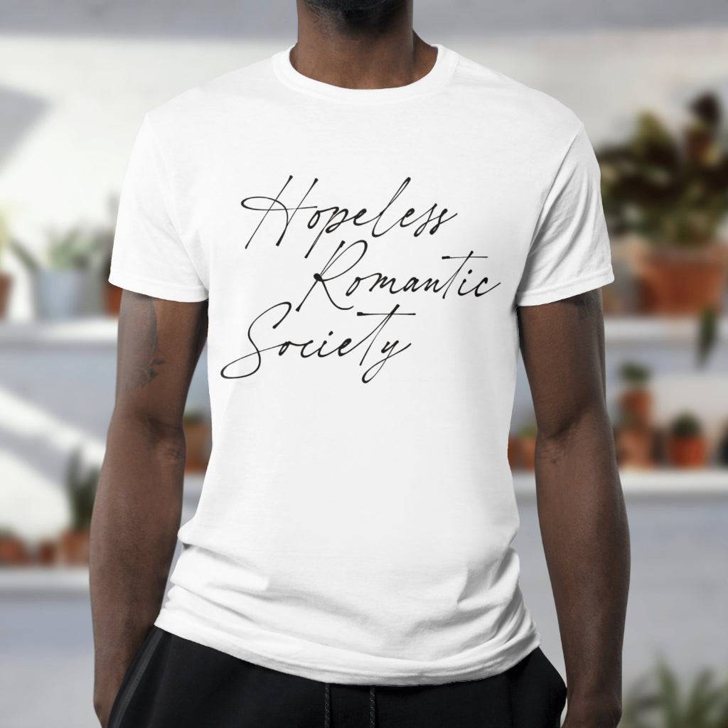 Hopeless Romantic Society T-Shirt, Love Club Tee, Romantic Vibes Shirt, Relationship Goals Top, Valentine's Day Gift - Its Fine, I Am Fine