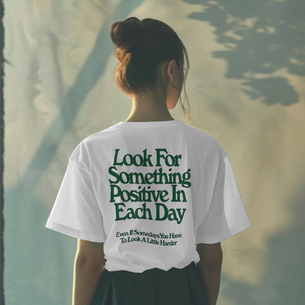 Positive Quote Unisex Tee, Look For Something Positive Shirt, Casual Wear Gift, Motivational Apparel, Everyday Tee, Men's Women's Top - Its Fine, I Am Fine