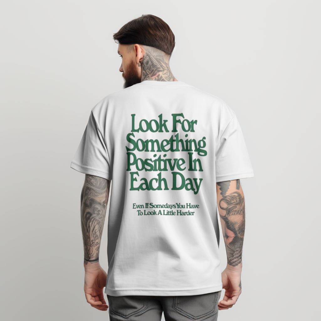 Positive Quote Unisex Tee, Look For Something Positive Shirt, Casual Wear Gift, Motivational Apparel, Everyday Tee, Men's Women's Top - Its Fine, I Am Fine