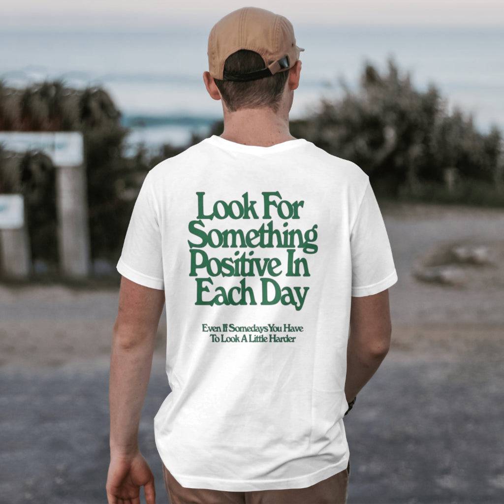 Positive Quote Unisex Tee, Look For Something Positive Shirt, Casual Wear Gift, Motivational Apparel, Everyday Tee, Men's Women's Top - Its Fine, I Am Fine
