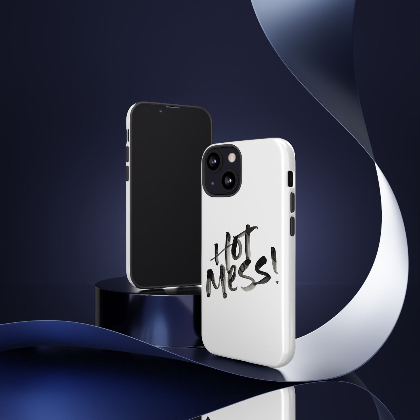 Hot Mess Phone Case, Fun Phone Cover, Gift for Her, Quirky Accessory, Stylish Mobile Case, Trendy Gift Idea