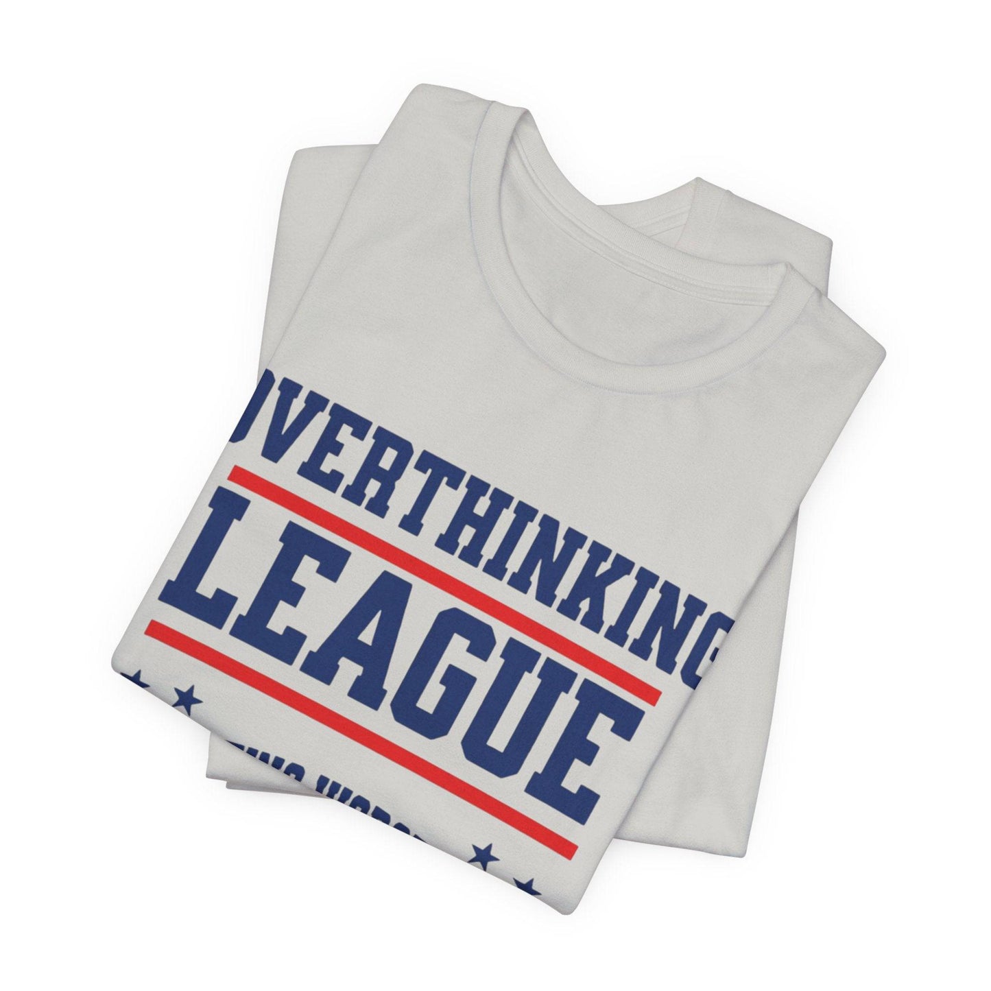 Overthinking League Unisex Jersey Tee - Analyzing Since 2025 - Its Fine, I Am Fine
