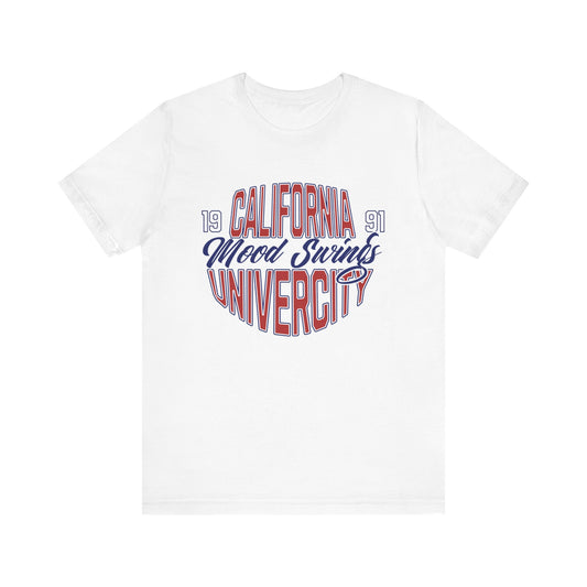 California Mood University Unisex Short Sleeve Tee