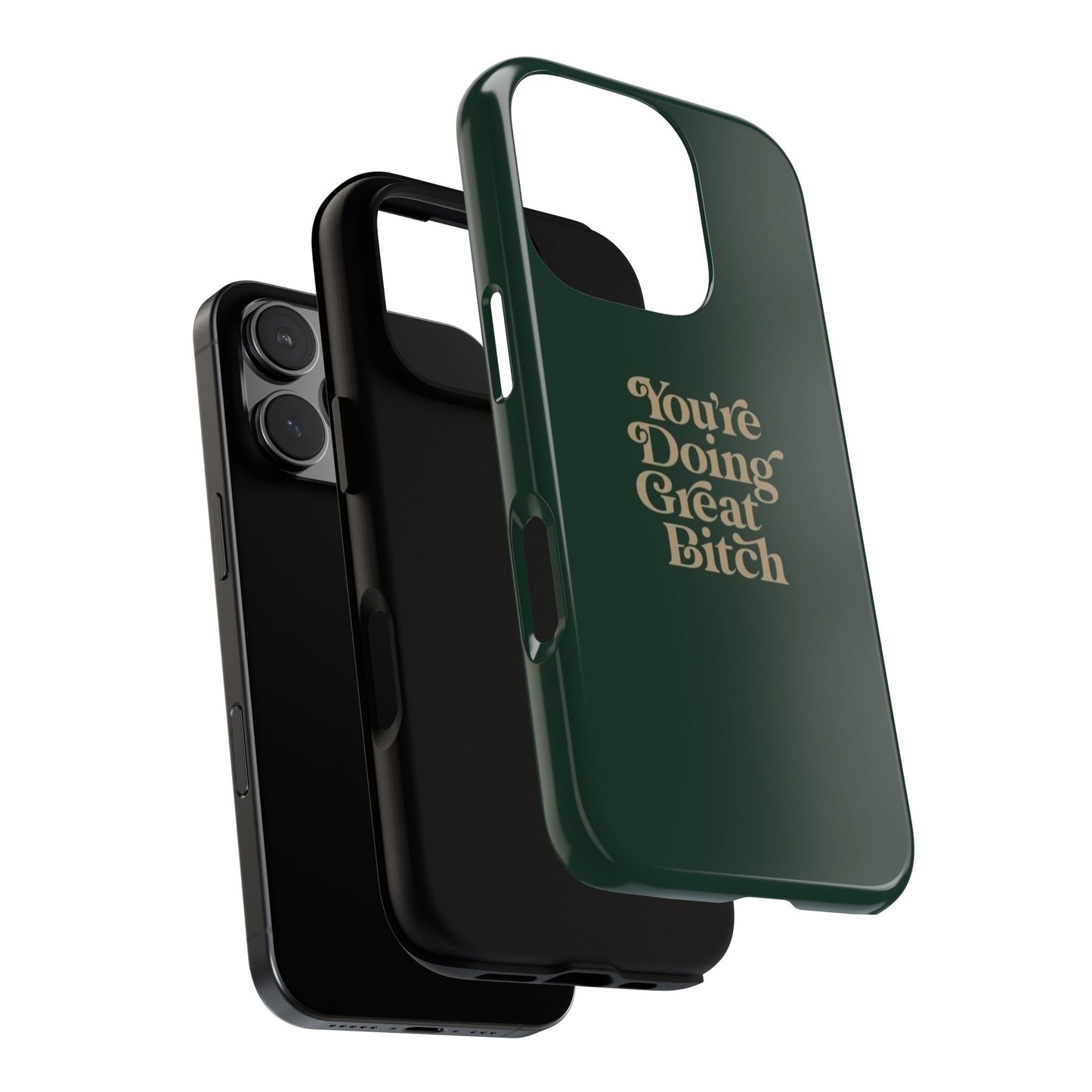 Tough Cases, Encouraging Phone Case, Motivational Phone Cover, Inspirational Phone Protector, Tough Love Phone Case, You're Doing Great