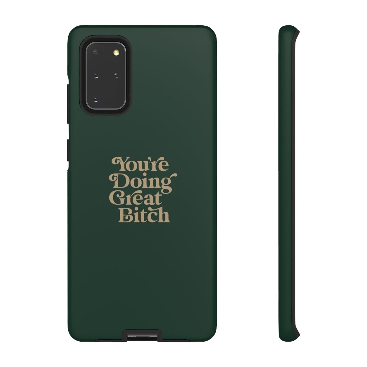 Tough Cases, Encouraging Phone Case, Motivational Phone Cover, Inspirational Phone Protector, Tough Love Phone Case, You're Doing Great