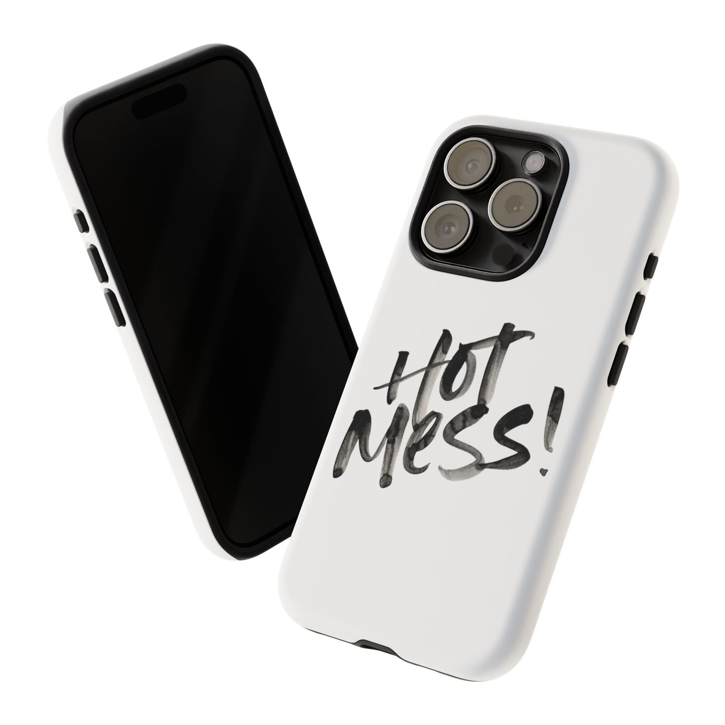 Hot Mess Phone Case, Fun Phone Cover, Gift for Her, Quirky Accessory, Stylish Mobile Case, Trendy Gift Idea