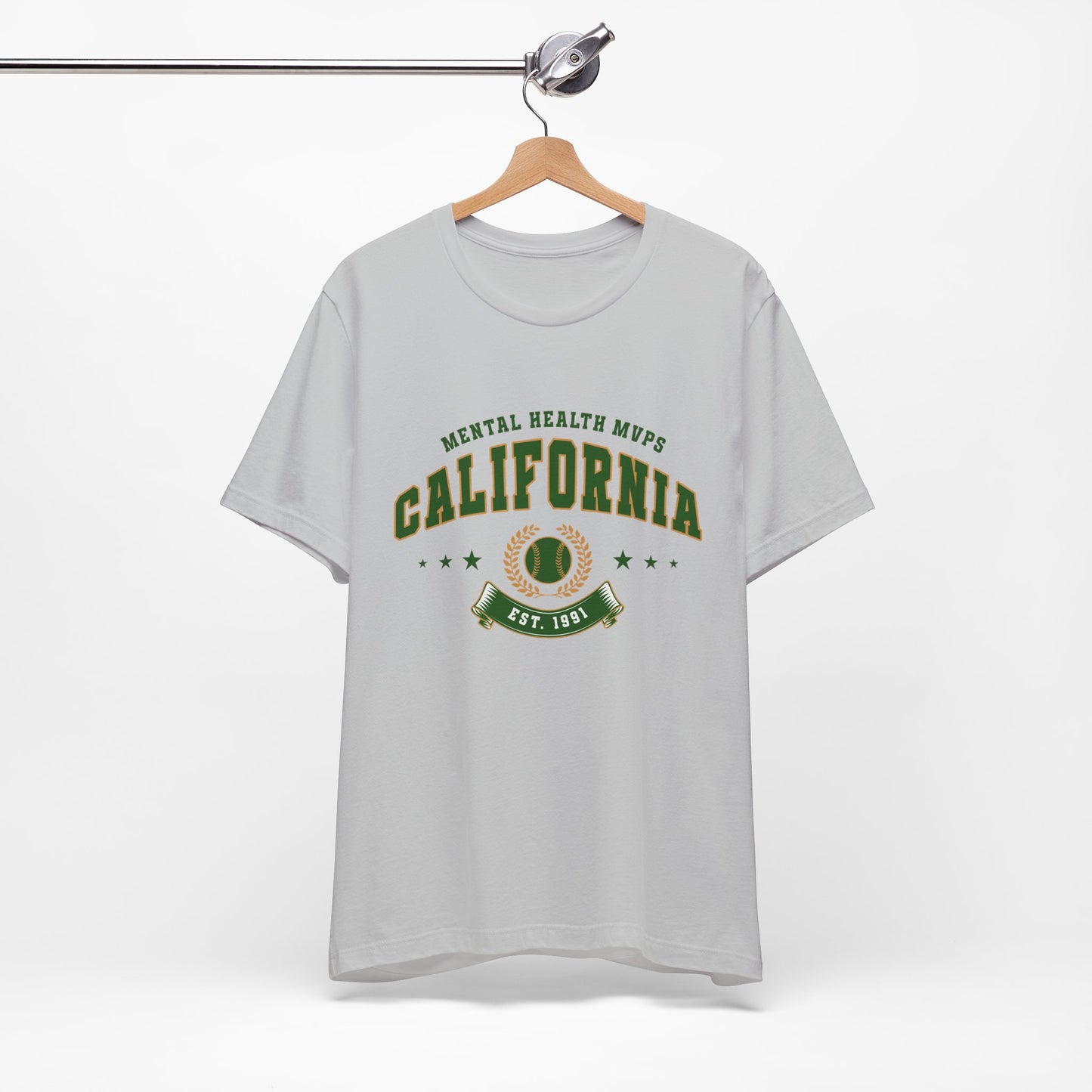 Champion Mental Health in Style – California Mental Health MVPs Unisex Tee! - Its Fine, I Am Fine