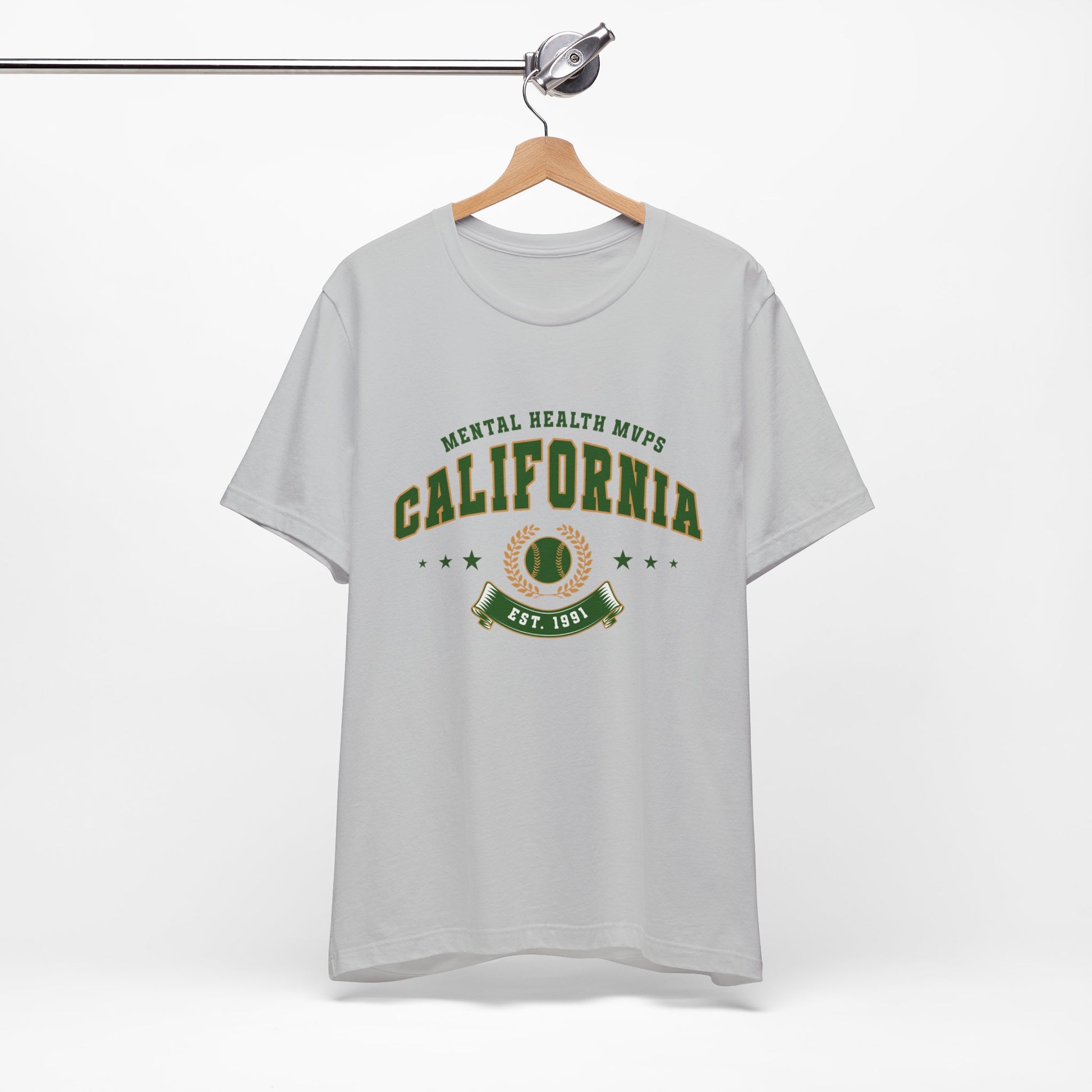Champion Mental Health in Style – California Mental Health MVPs Unisex Tee! - Its Fine, I Am Fine