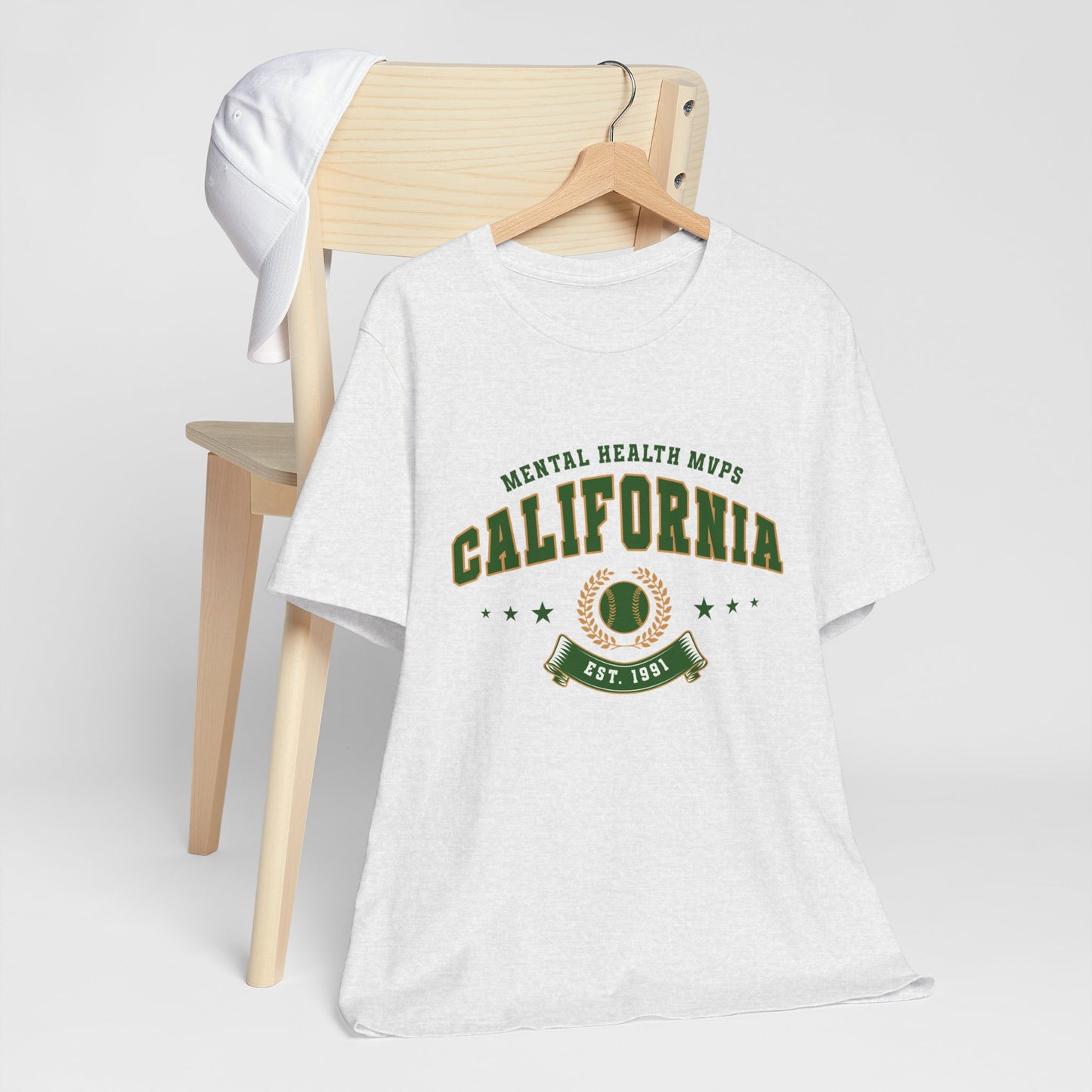 Champion Mental Health in Style – California Mental Health MVPs Unisex Tee! - Its Fine, I Am Fine