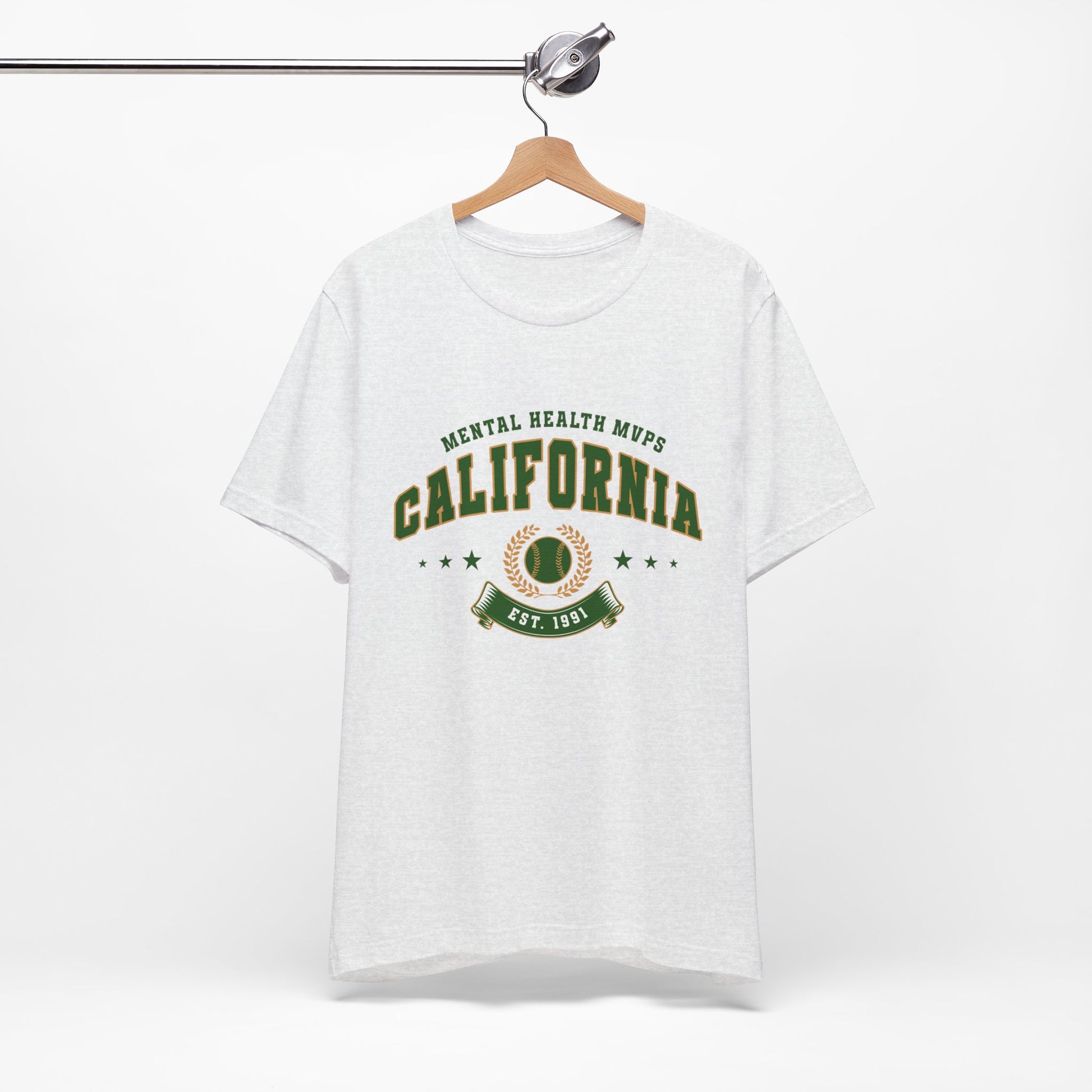 Champion Mental Health in Style – California Mental Health MVPs Unisex Tee! - Its Fine, I Am Fine