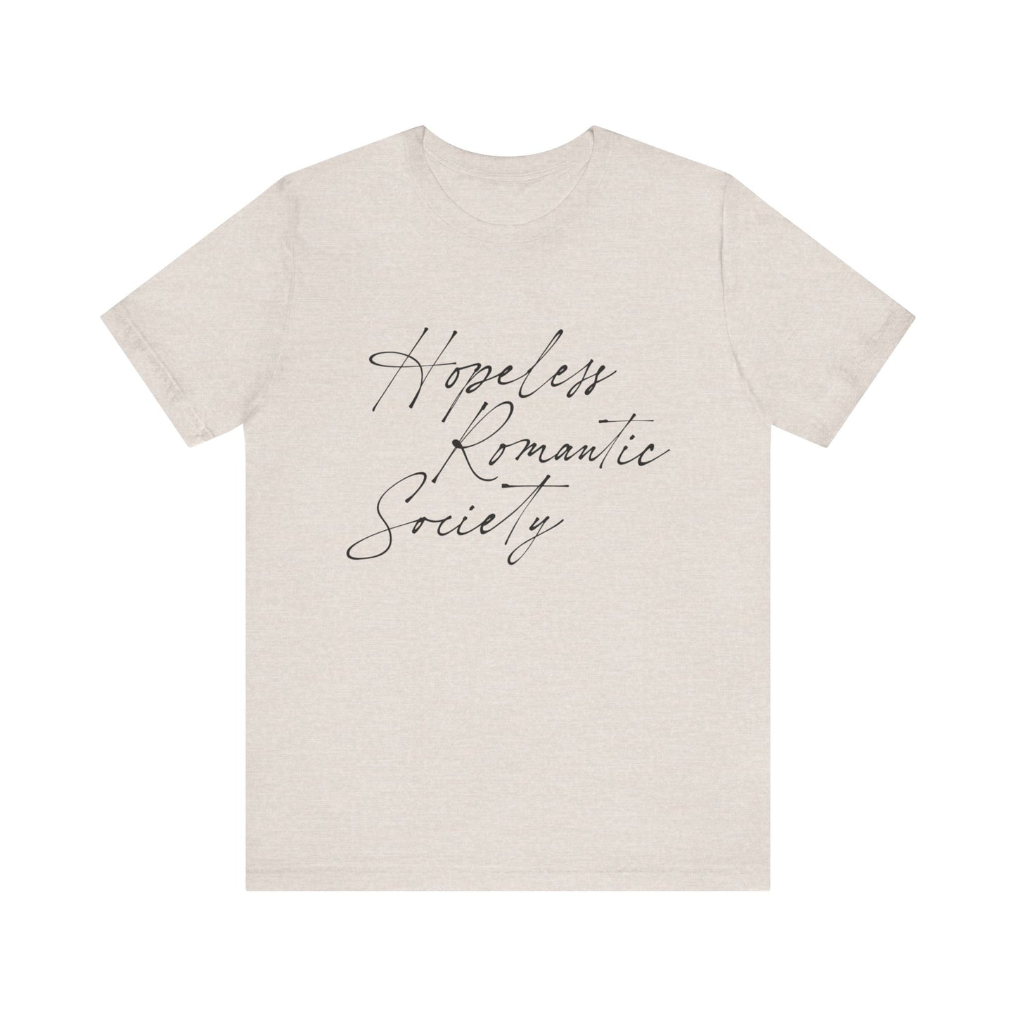 Hopeless Romantic Society T-Shirt, Love Club Tee, Romantic Vibes Shirt, Relationship Goals Top, Valentine's Day Gift