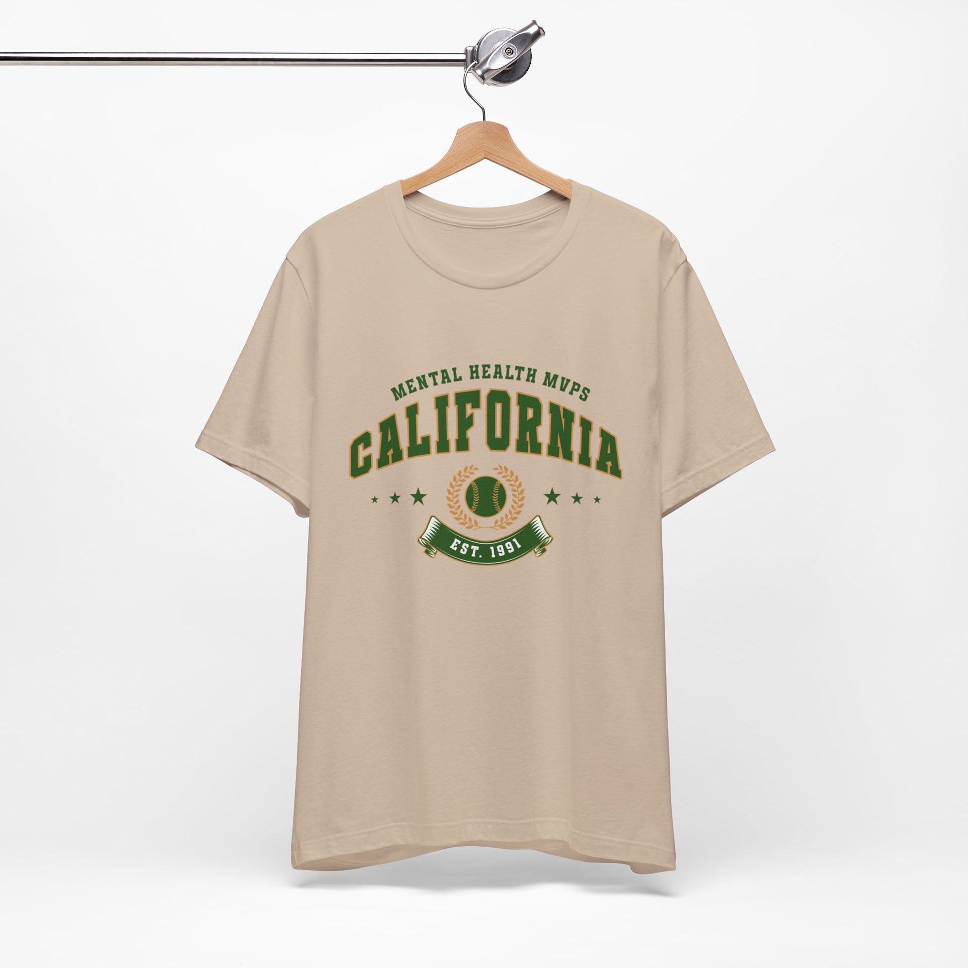 Champion Mental Health in Style – California Mental Health MVPs Unisex Tee! - Its Fine, I Am Fine