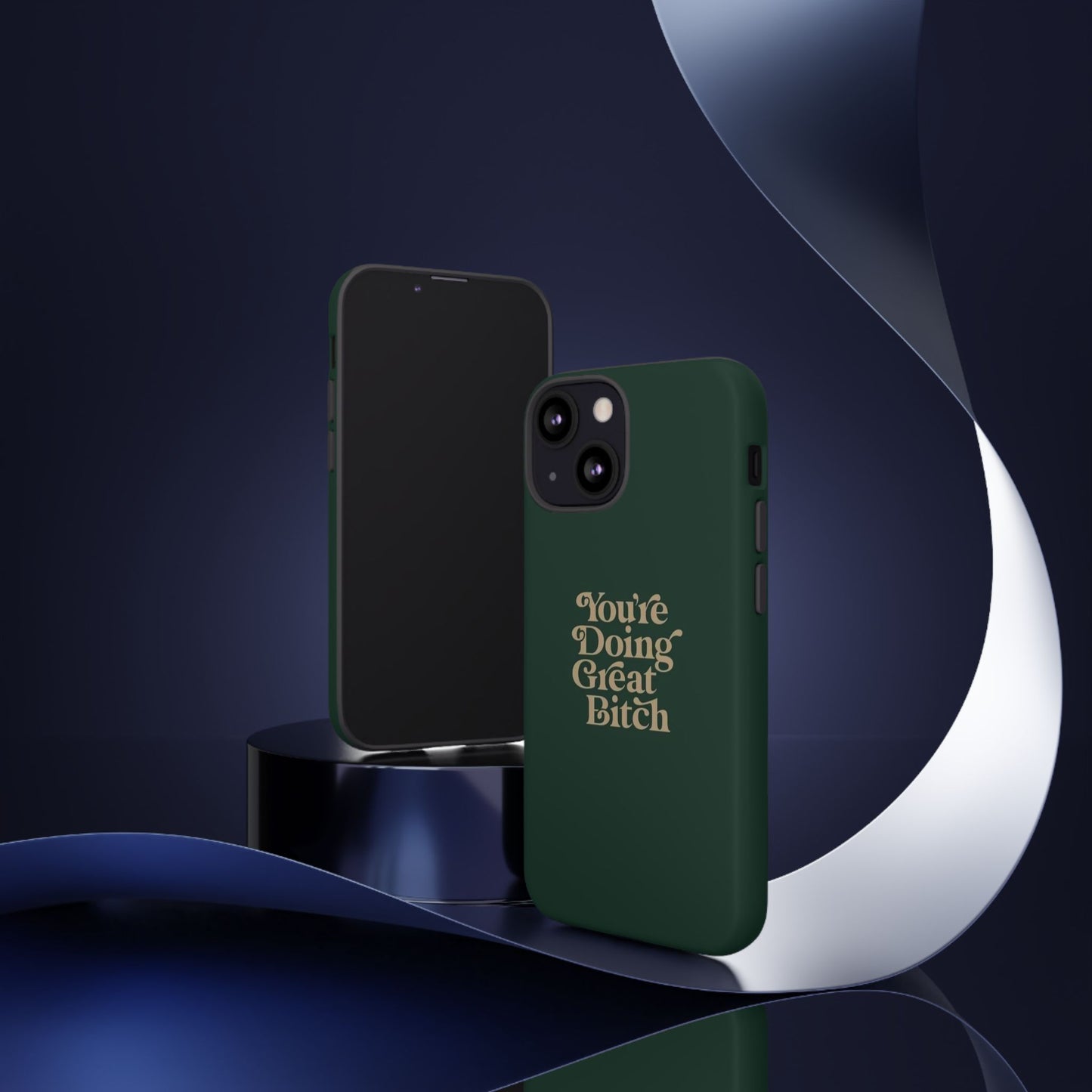 Tough Cases, Encouraging Phone Case, Motivational Phone Cover, Inspirational Phone Protector, Tough Love Phone Case, You're Doing Great