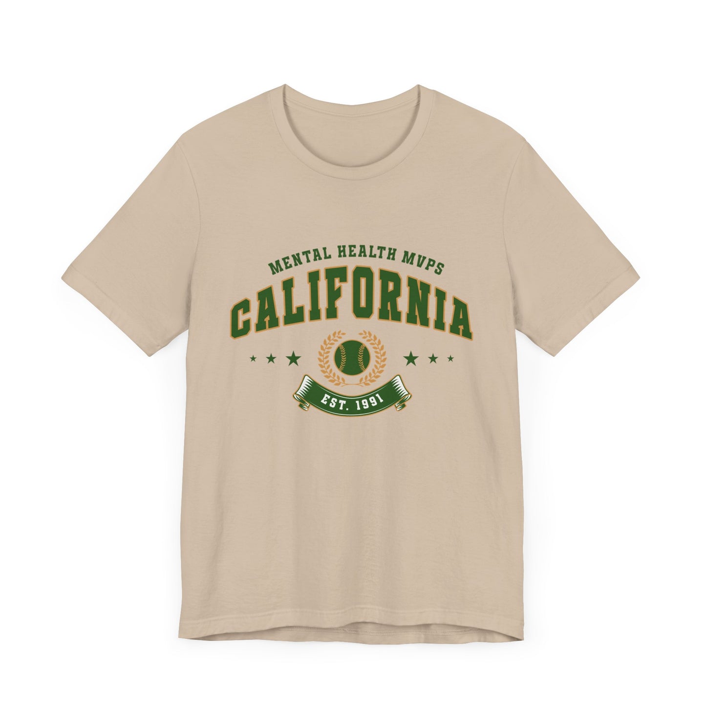 Champion Mental Health in Style – California Mental Health MVPs Unisex Tee!